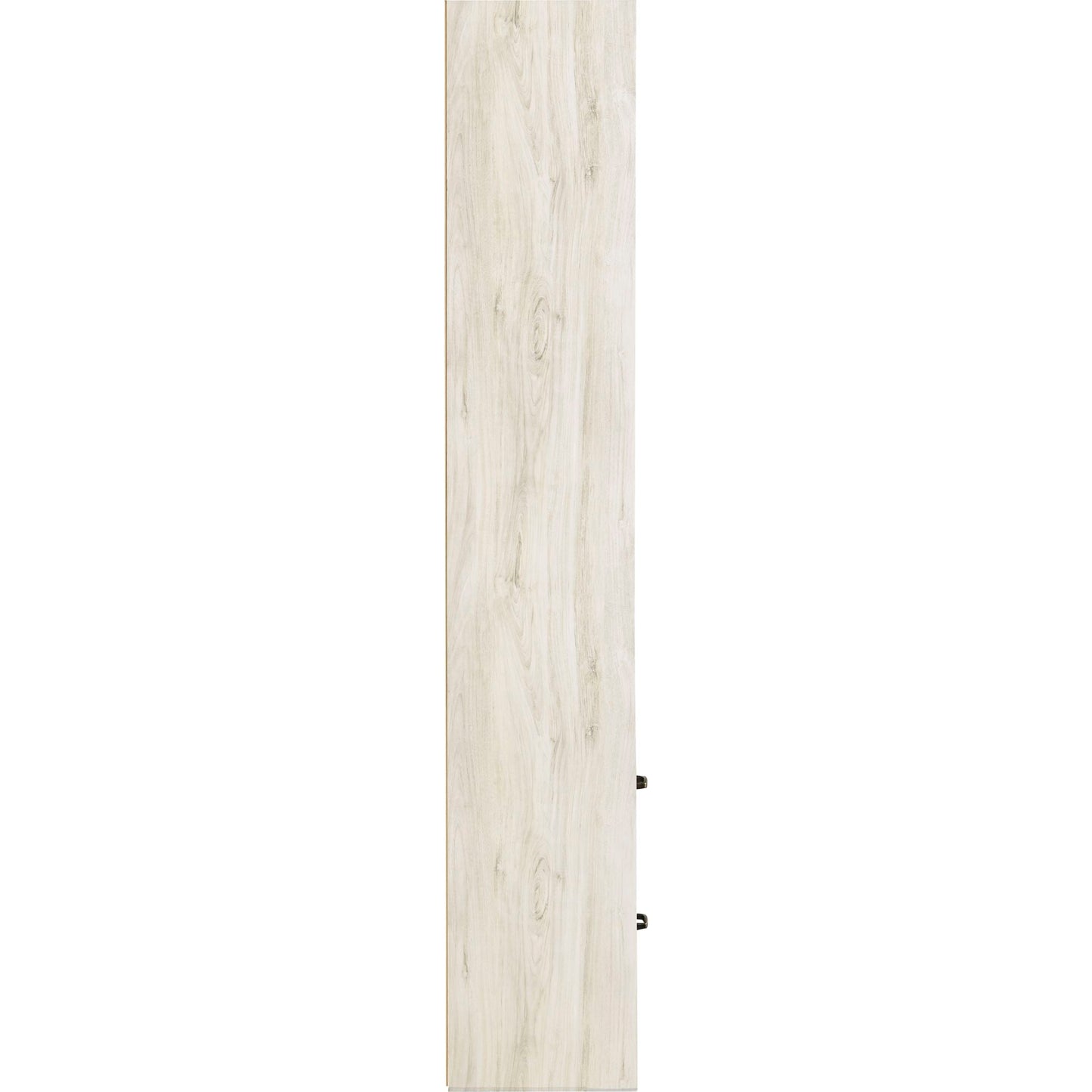 Meuble de divertissement Bellaby avec cheminée - Blanchiment