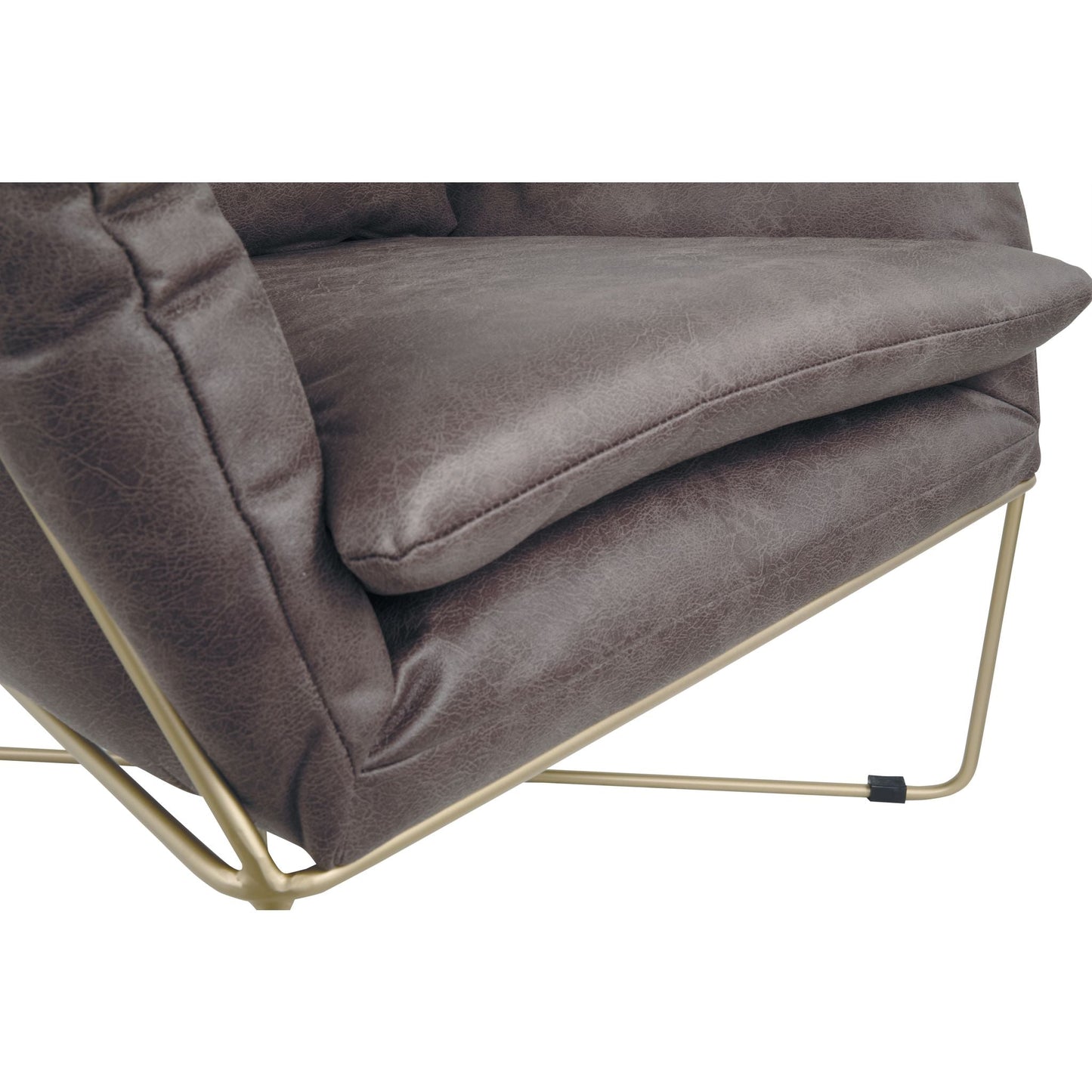Fauteuil d'appoint Crosshaven - Gris foncé