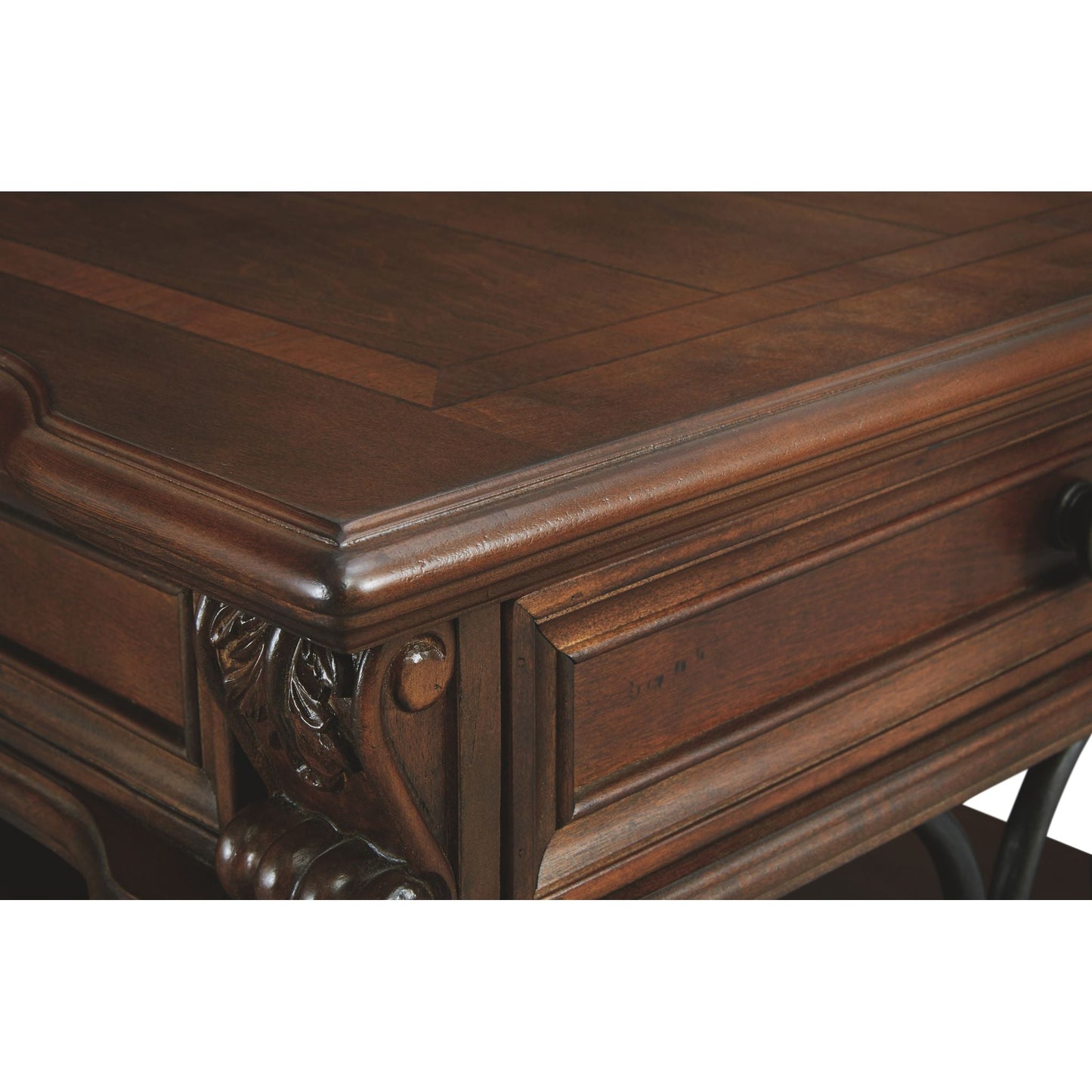 Table basse Alymere - Brun rustique