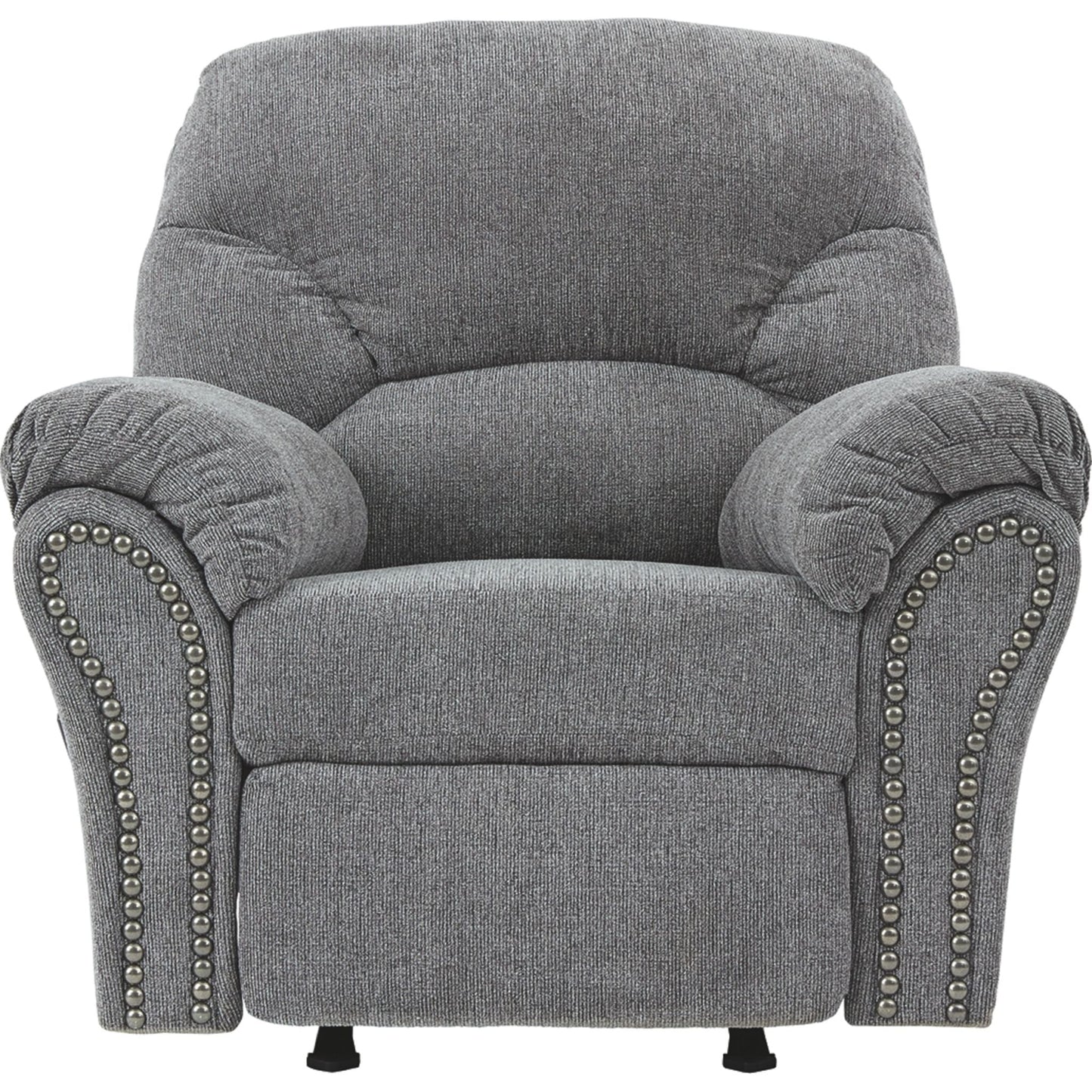 Fauteuil inclinable à bascule Allmaxx - Étain