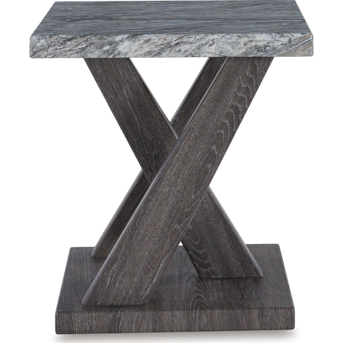 Lot de 3 tables Bensonale - Marron/Gris