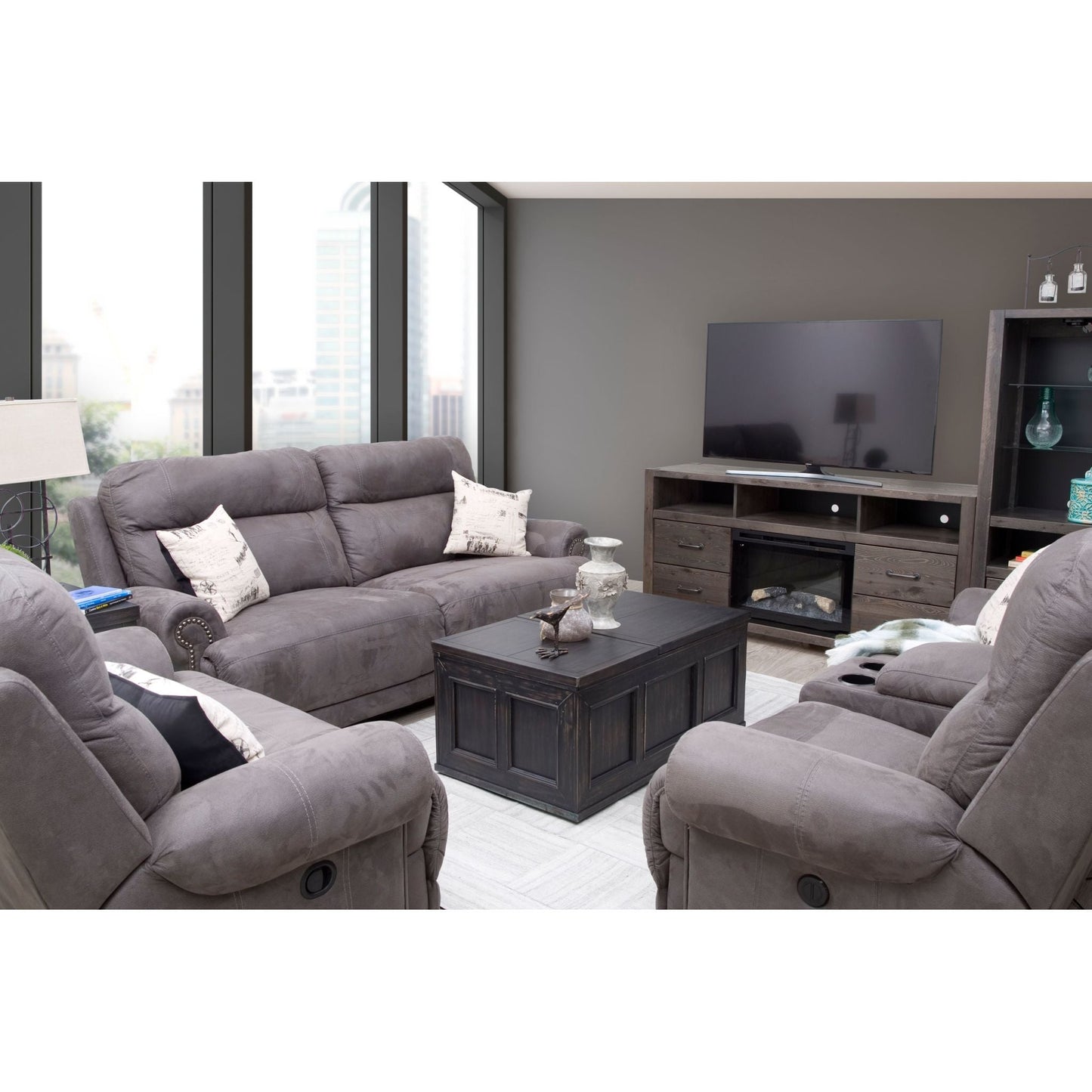 Canapé inclinable Austere - Gris