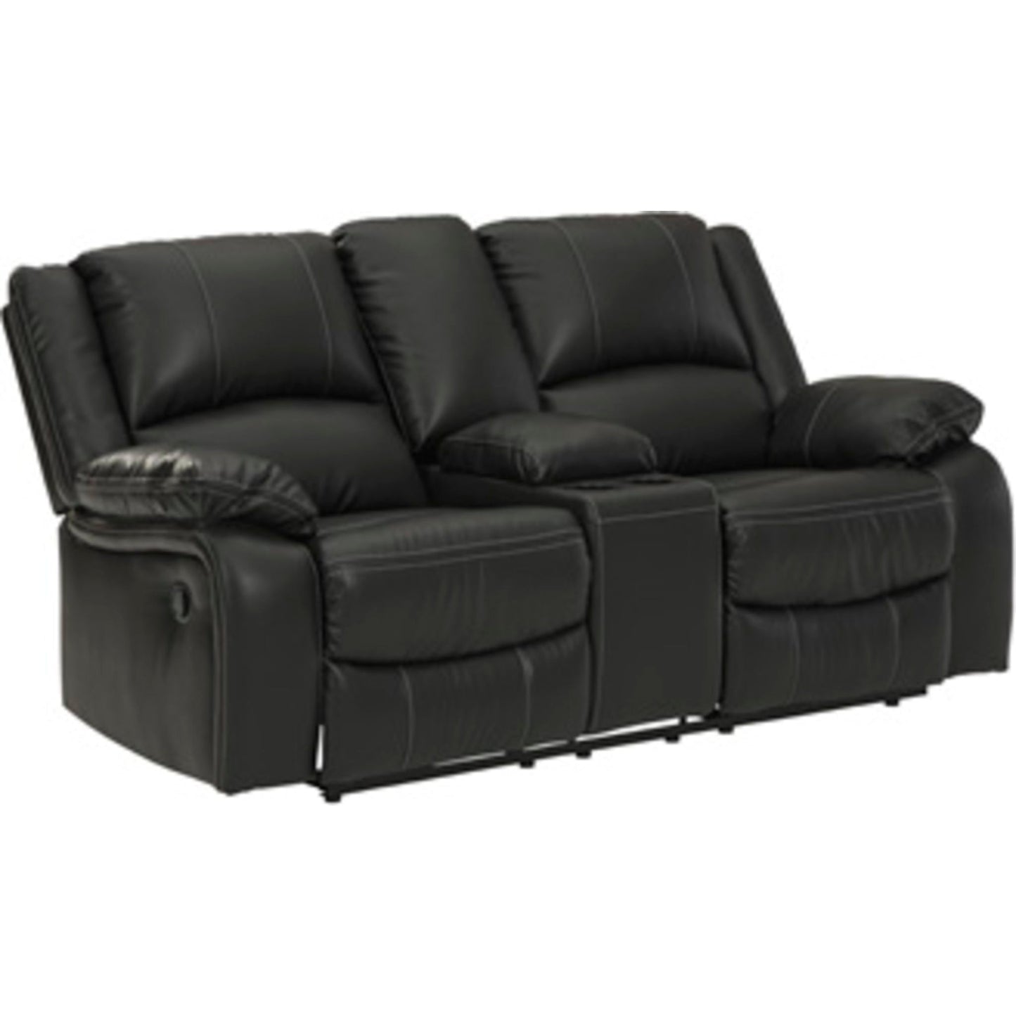 Causeuse inclinable avec console Calderwell - Noir