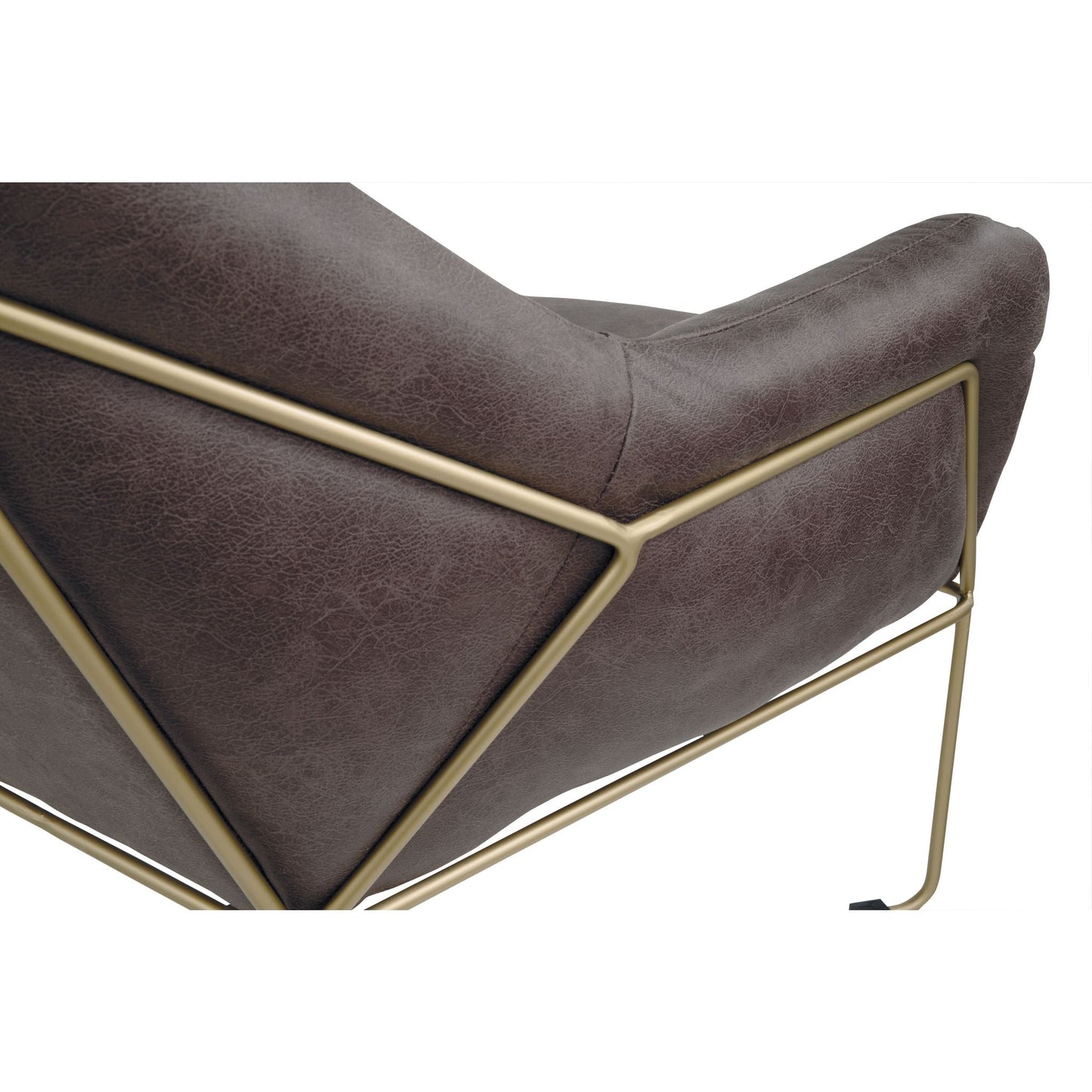 Fauteuil d'appoint Crosshaven - Gris foncé