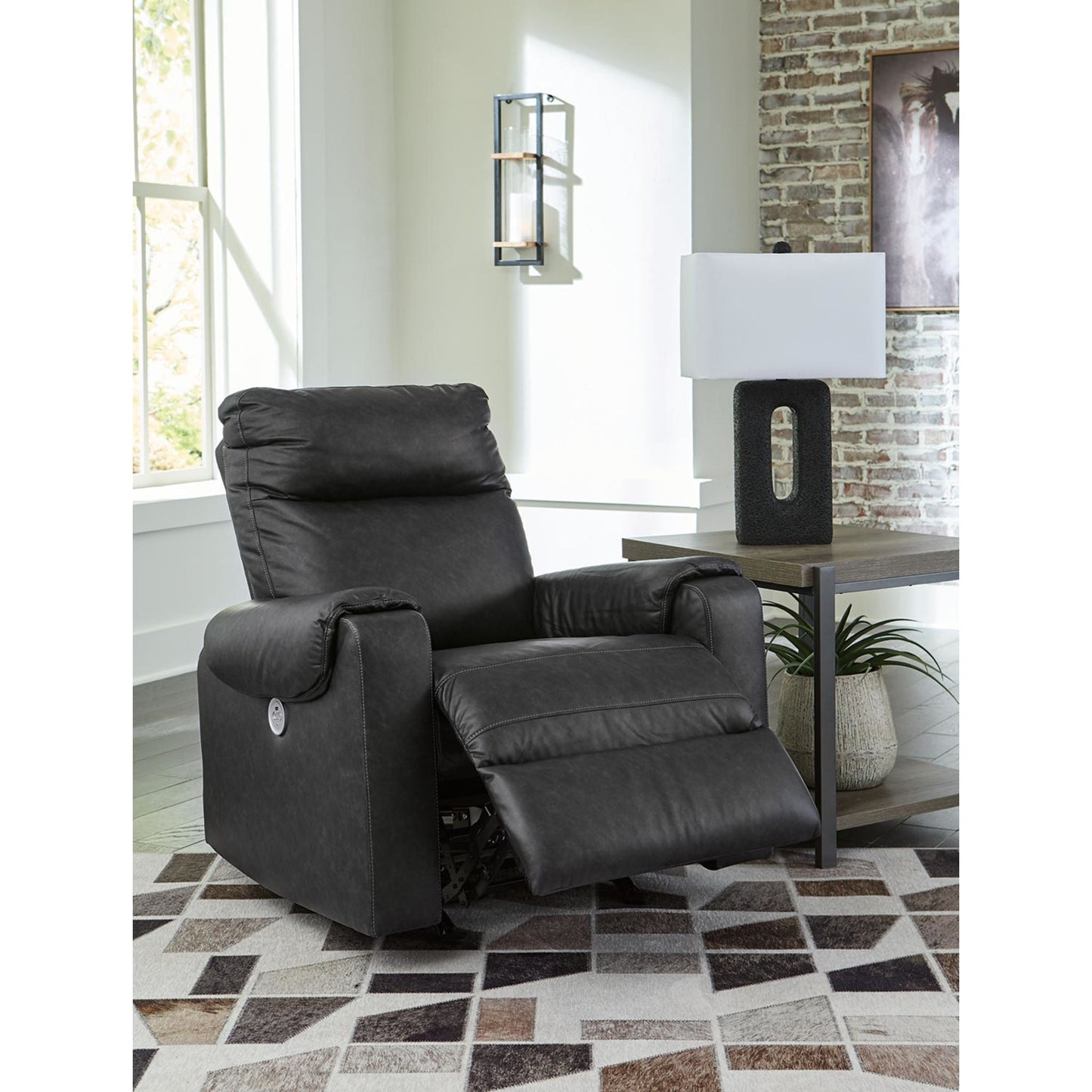 Fauteuil inclinable électrique Axtellton - Carbone
