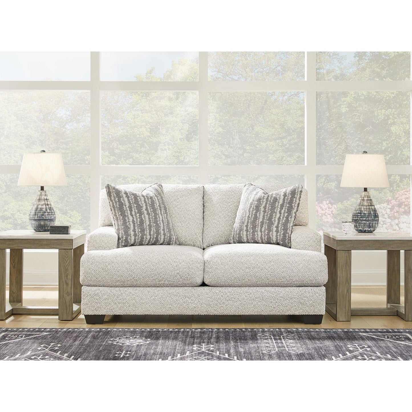 Causeuse Brebryan - Flanelle