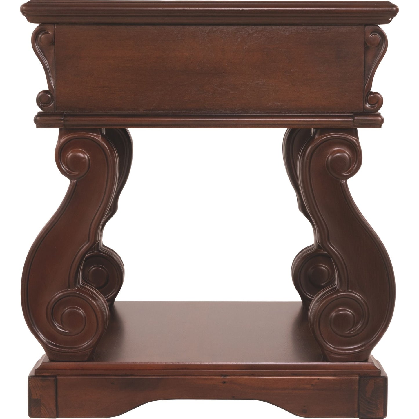 Table d'appoint Alymere - Brun rustique