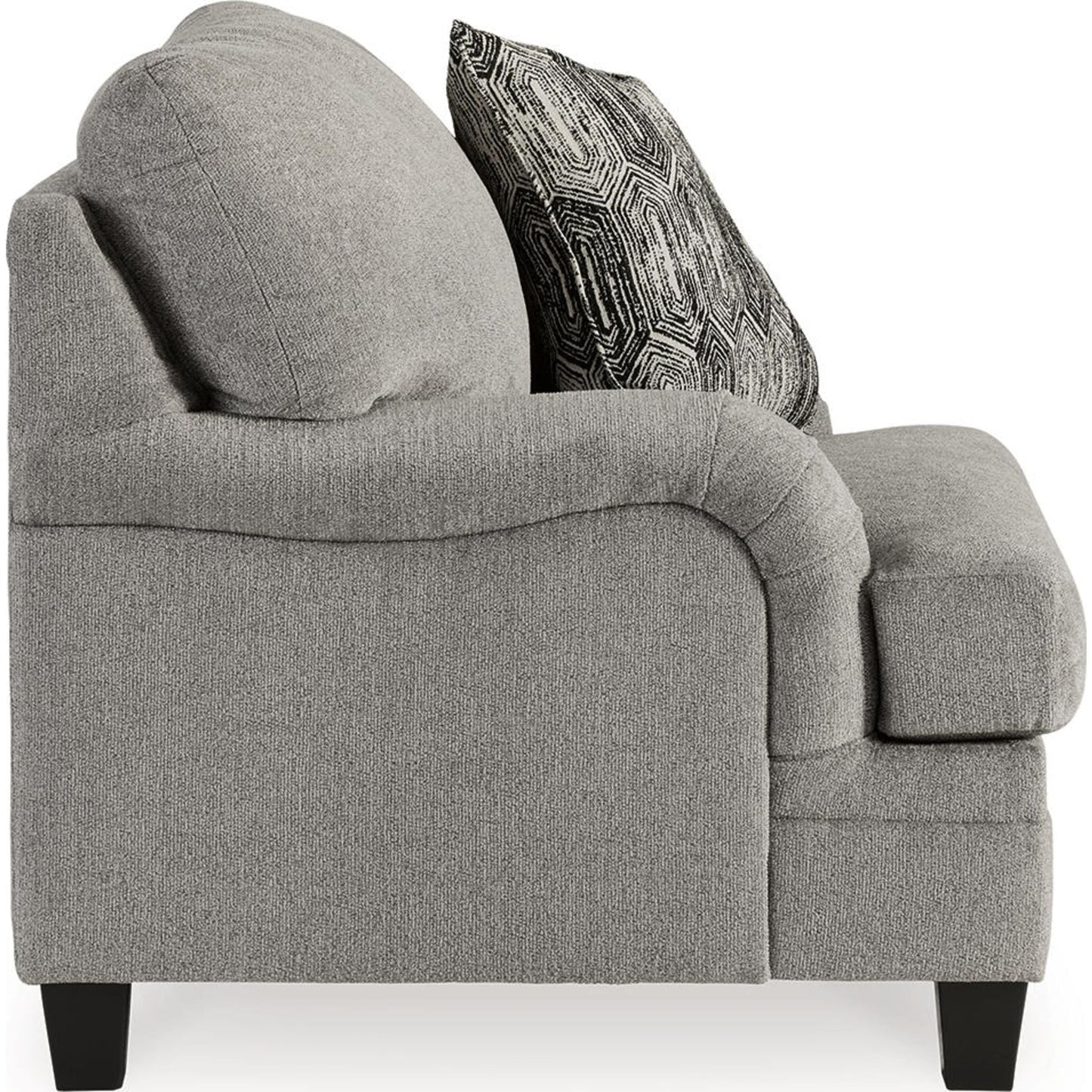Chaise et demie Davinca - Anthracite