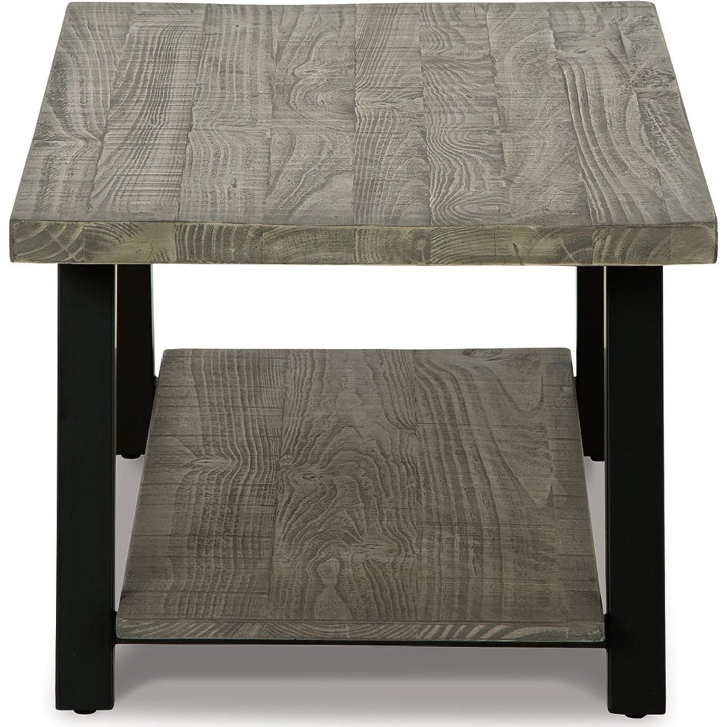 Table basse Brennegan - Gris/Noir