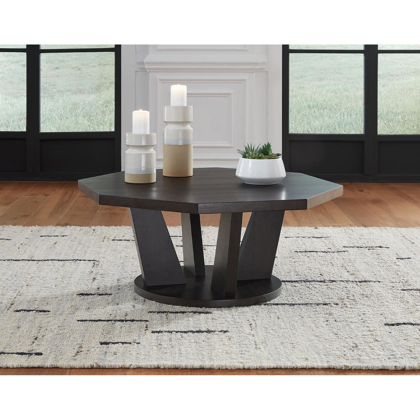 Table d'appoint Chasinfield - Marron foncé