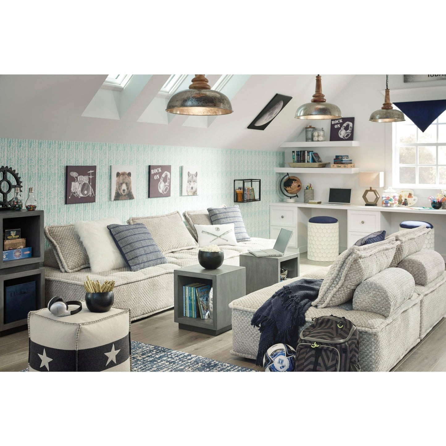 Bales Sectionnel modulaire 3 pièces