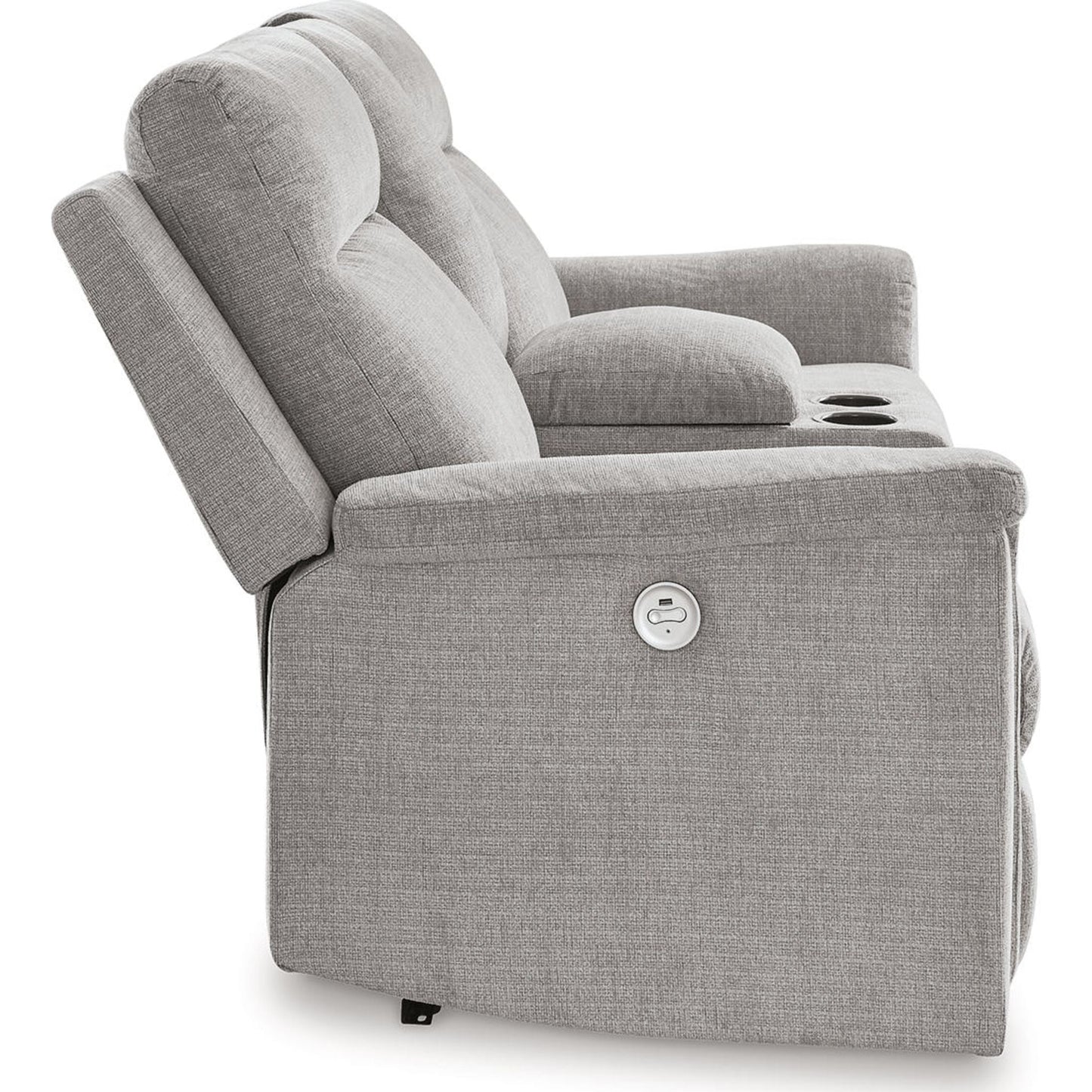 Causeuse inclinable électrique Barnsana avec console