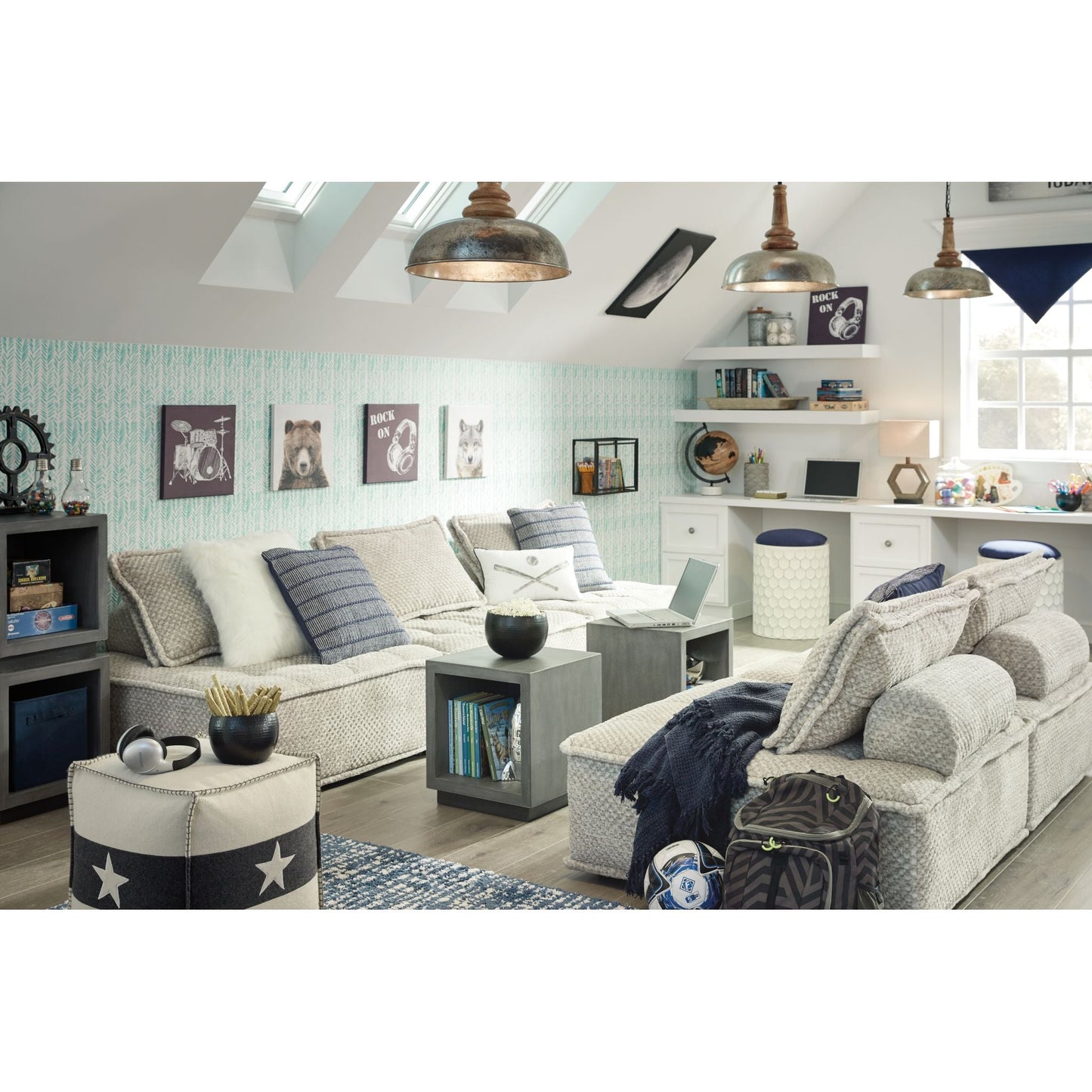 Fauteuil d'appoint modulaire Bales