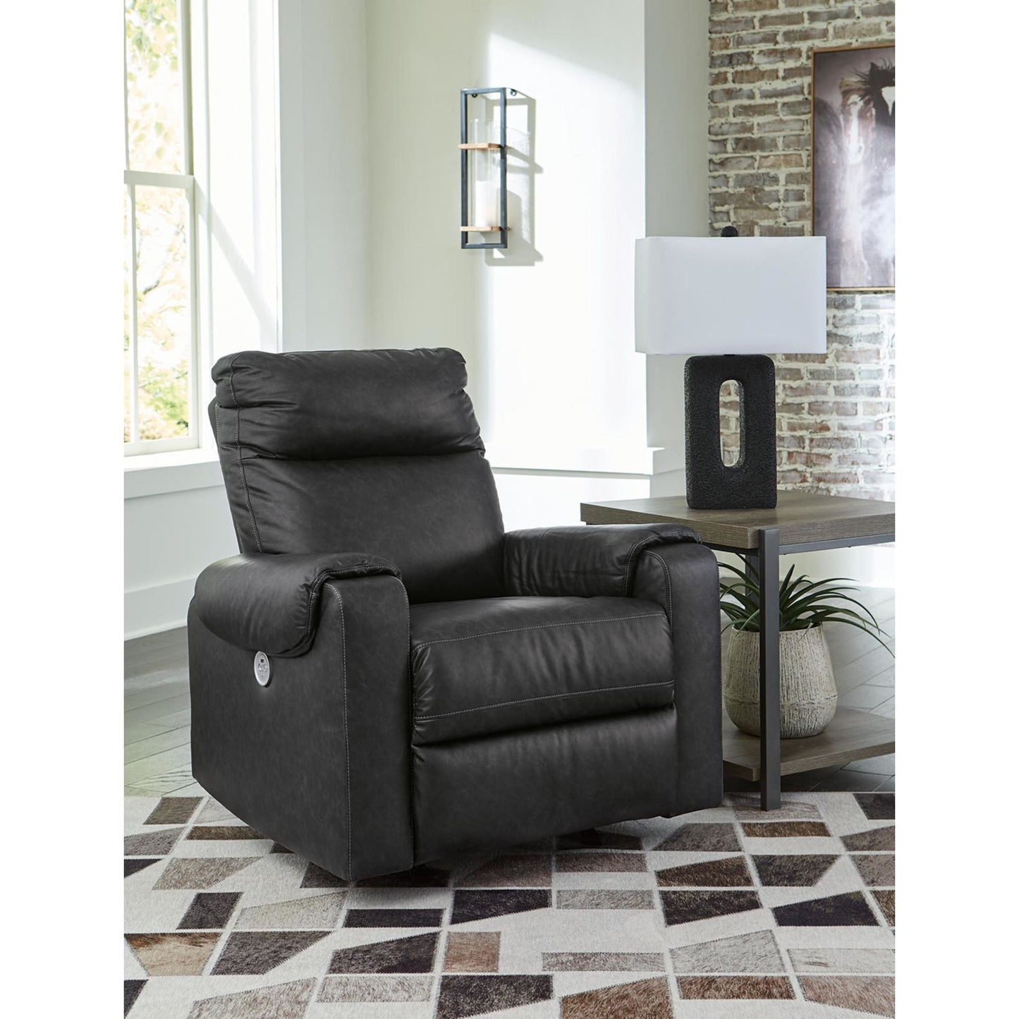 Fauteuil inclinable électrique Axtellton - Carbone