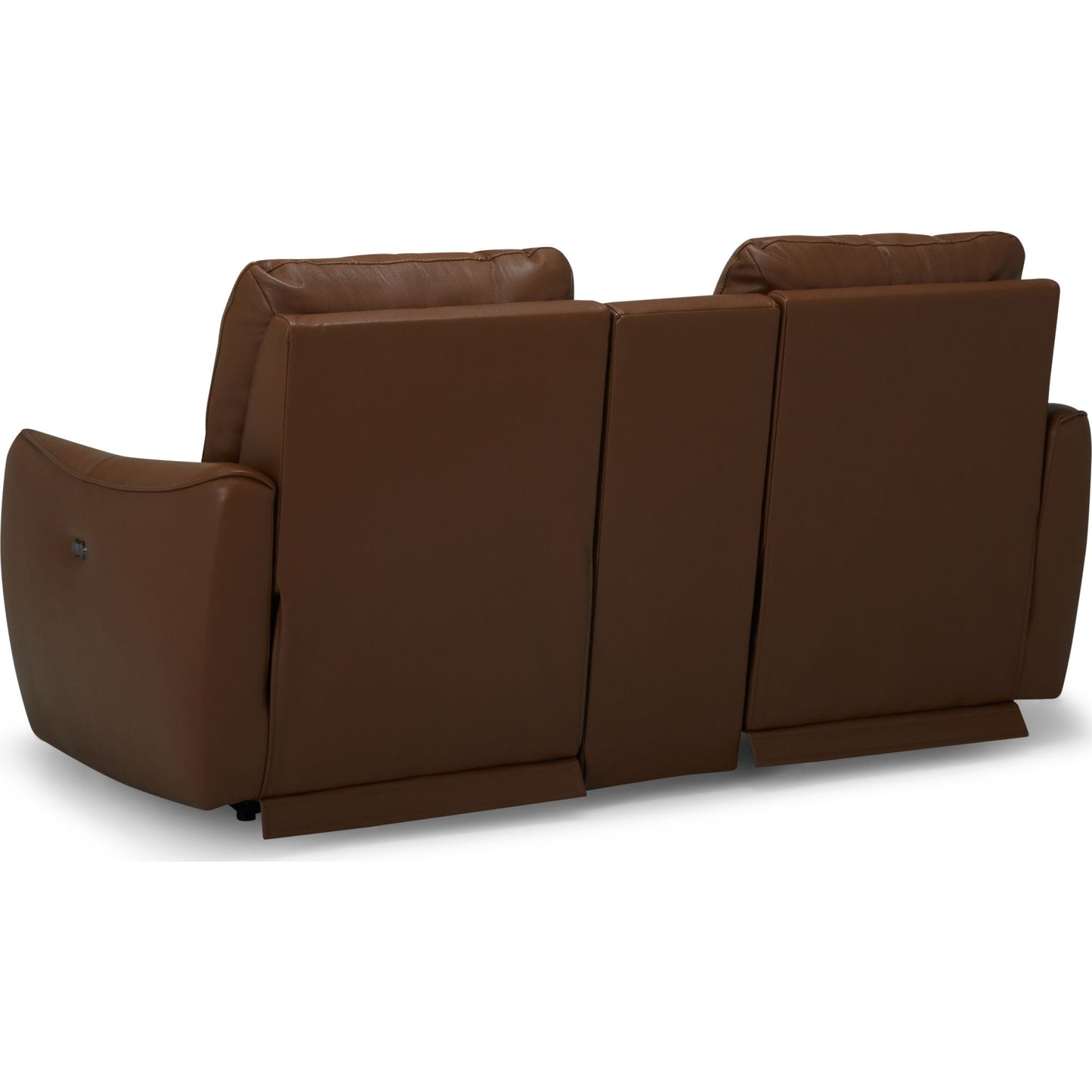 Causeuse inclinable électrique Arlo avec console - Valencia Biscotti