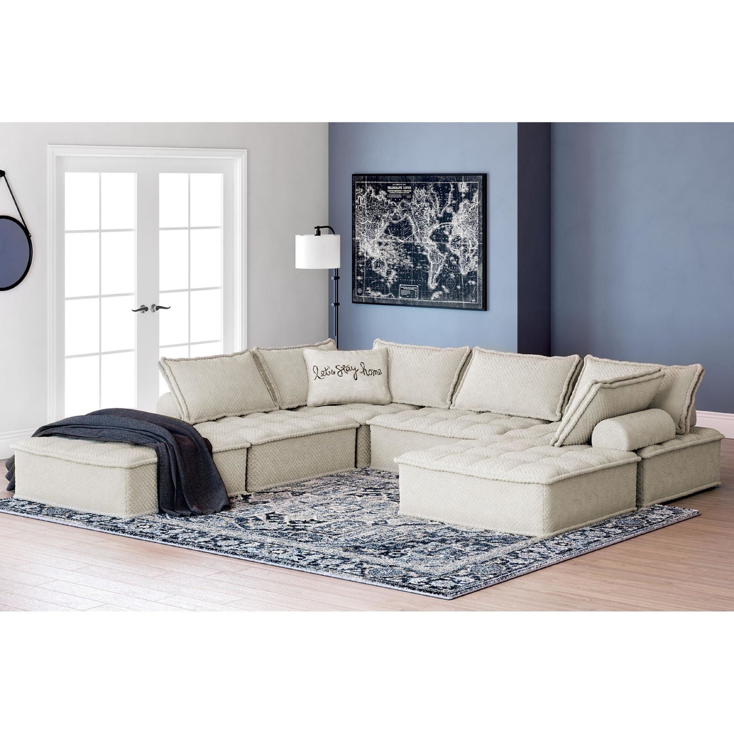 Bales Sectionnel modulaire 6 pièces
