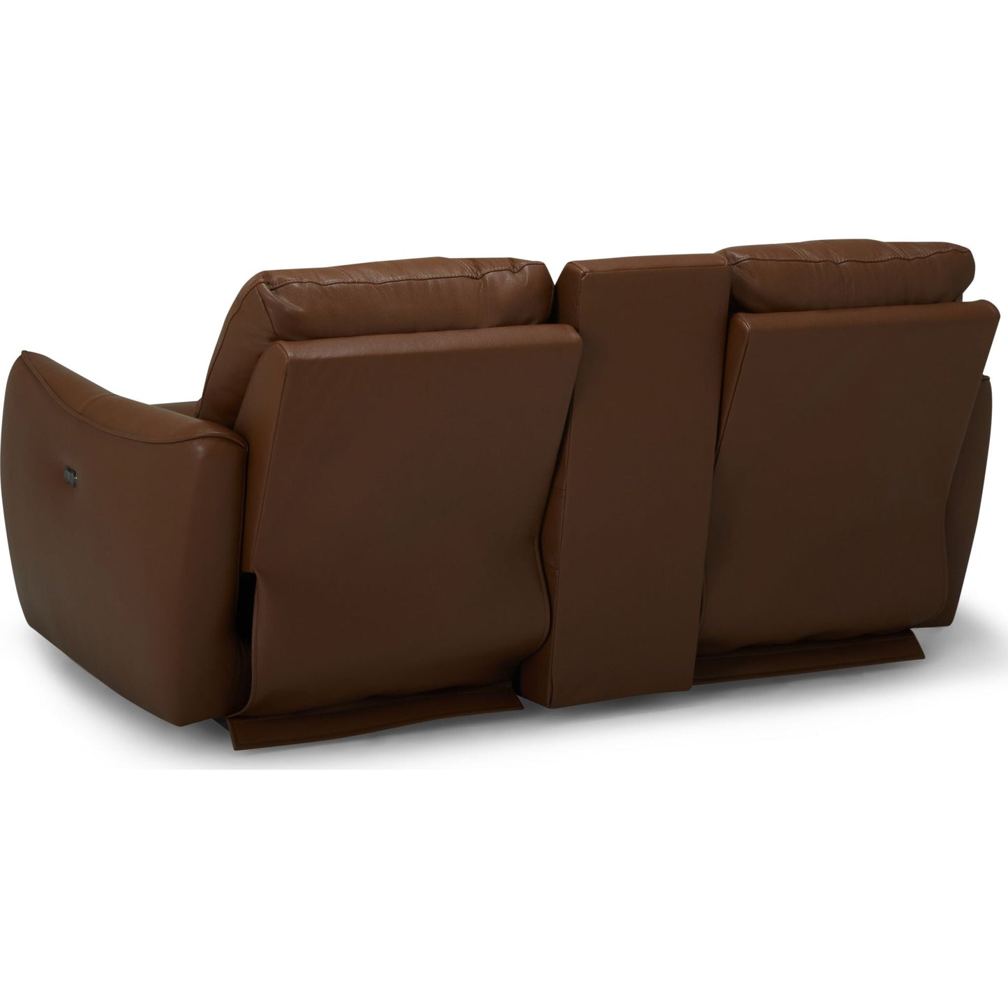 Causeuse inclinable électrique Arlo avec console - Valencia Biscotti