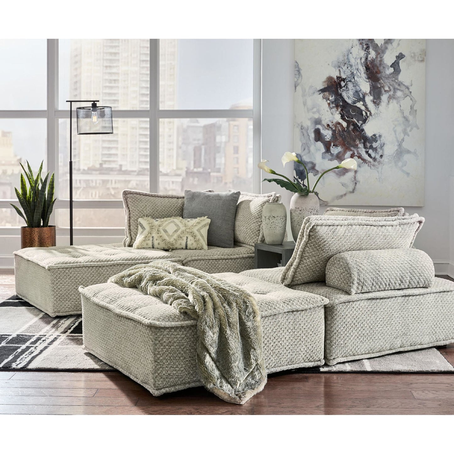 Bales Sectionnel modulaire 4 pièces