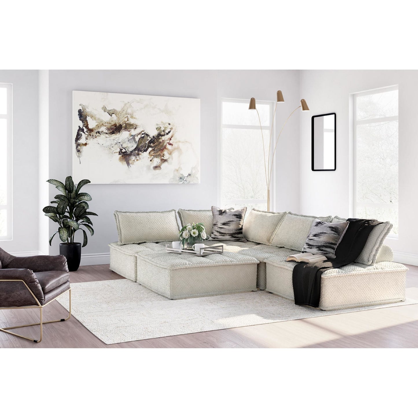 Bales Sectionnel modulaire 5 pièces
