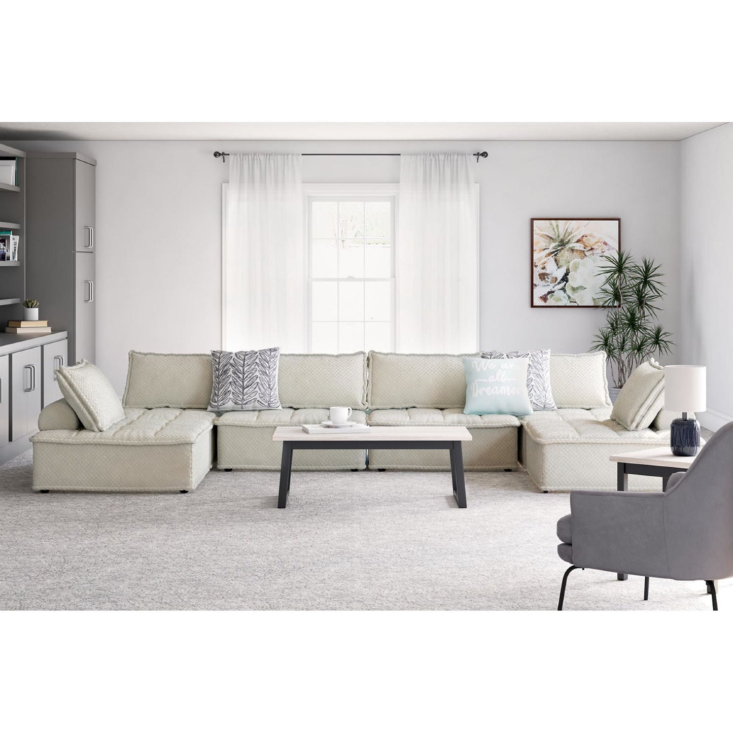 Bales Sectionnel modulaire 6 pièces