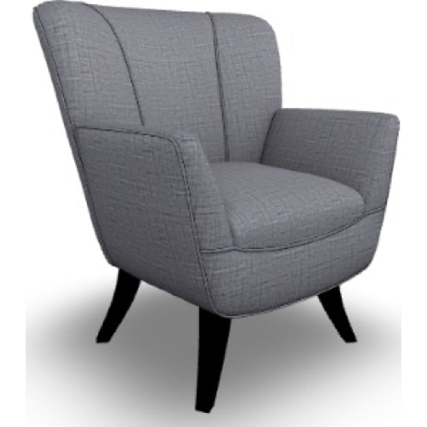 Fauteuil d'appoint Bethany - Gris