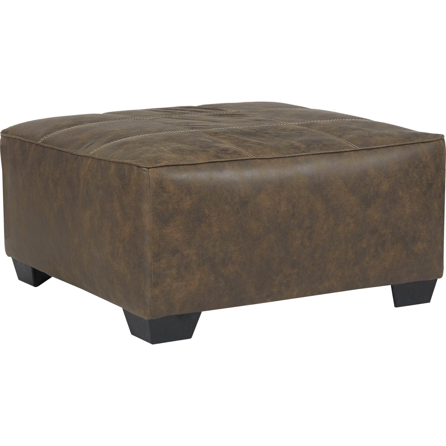 Pouf d'appoint surdimensionné en abalone - Chocolat