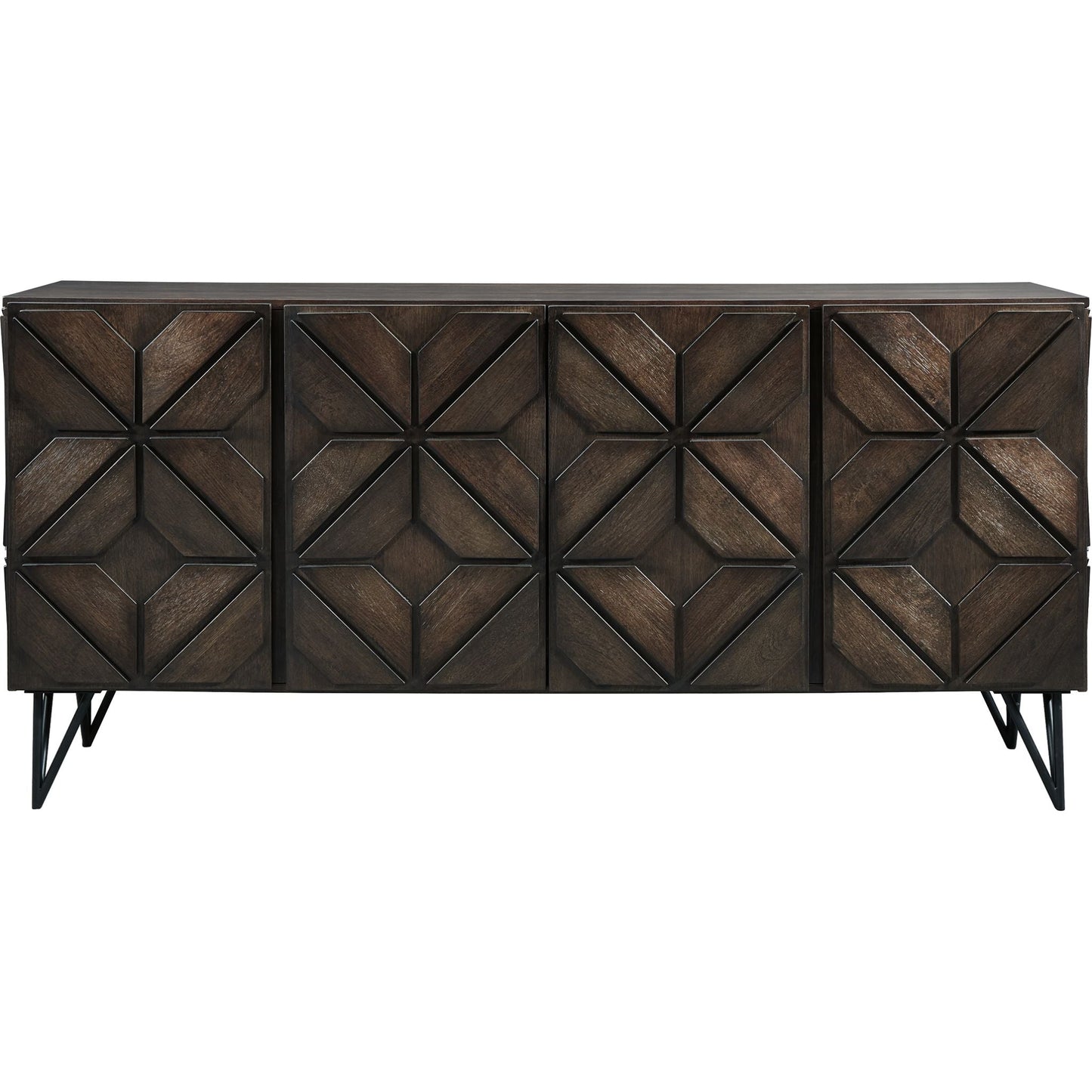 Meuble TV Chasinfield - Marron foncé