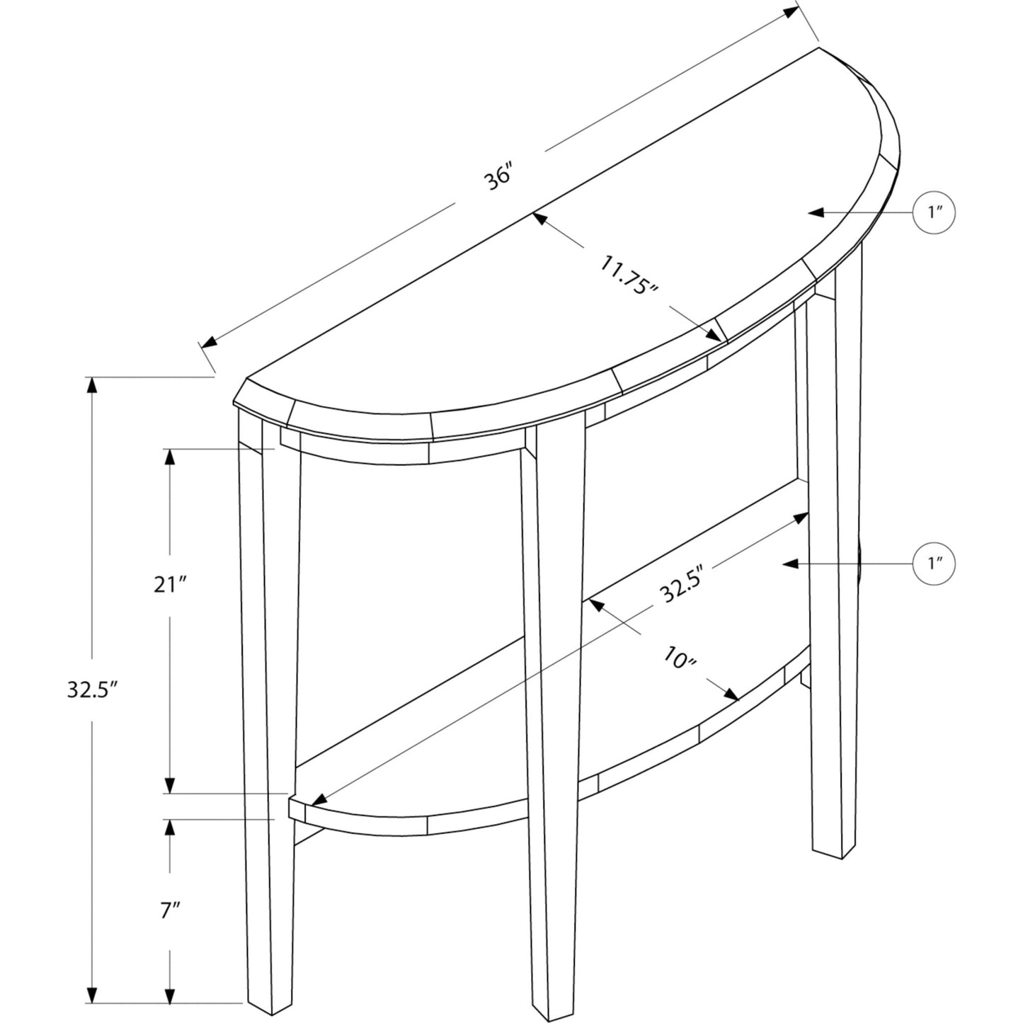 Table console Alora