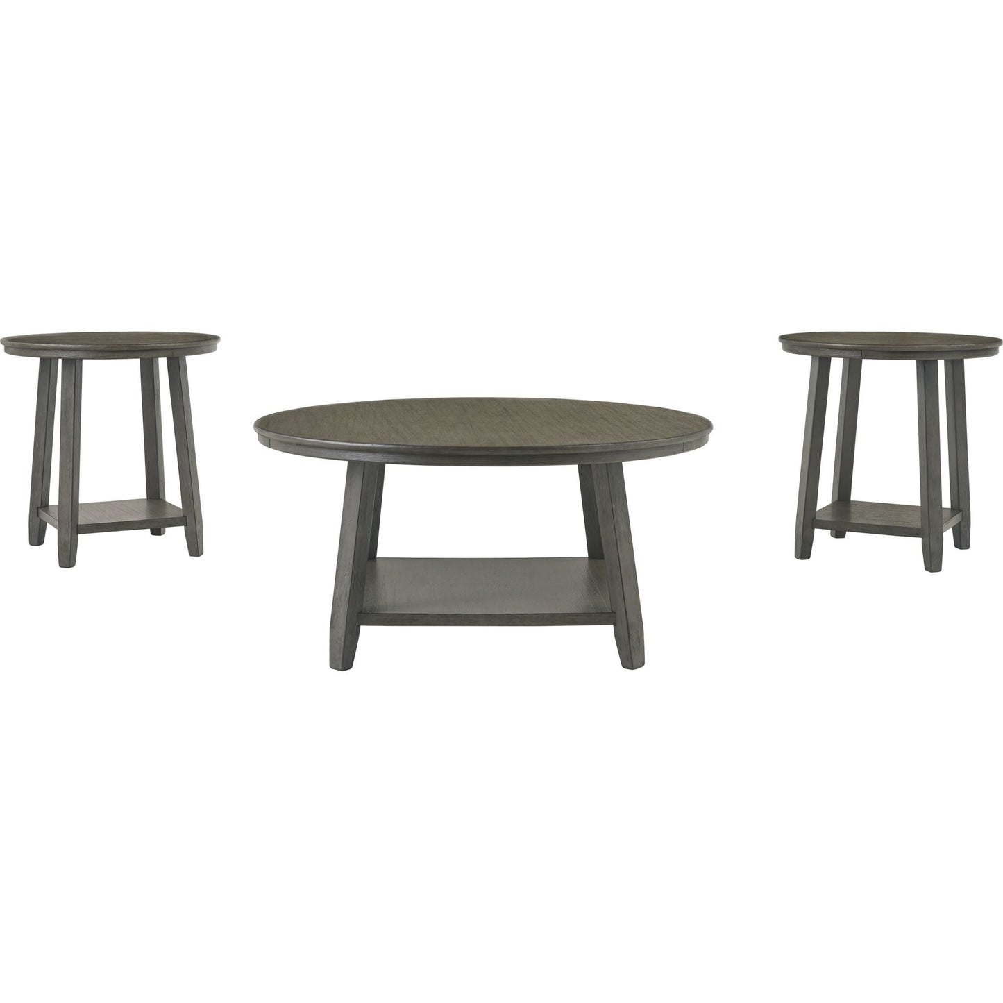 Tables Caitbrook (lot de 3) - Gris