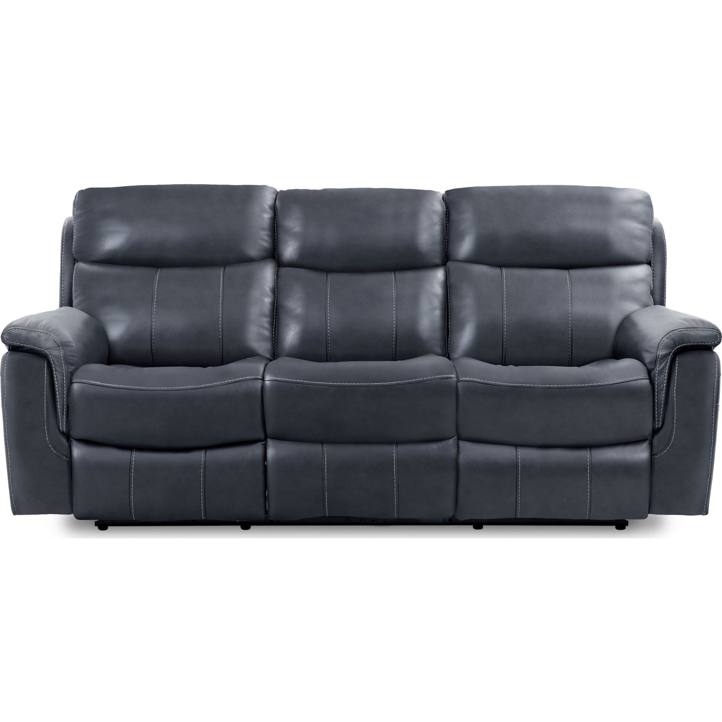 Canapé inclinable électrique Davis - Softee Blueberry