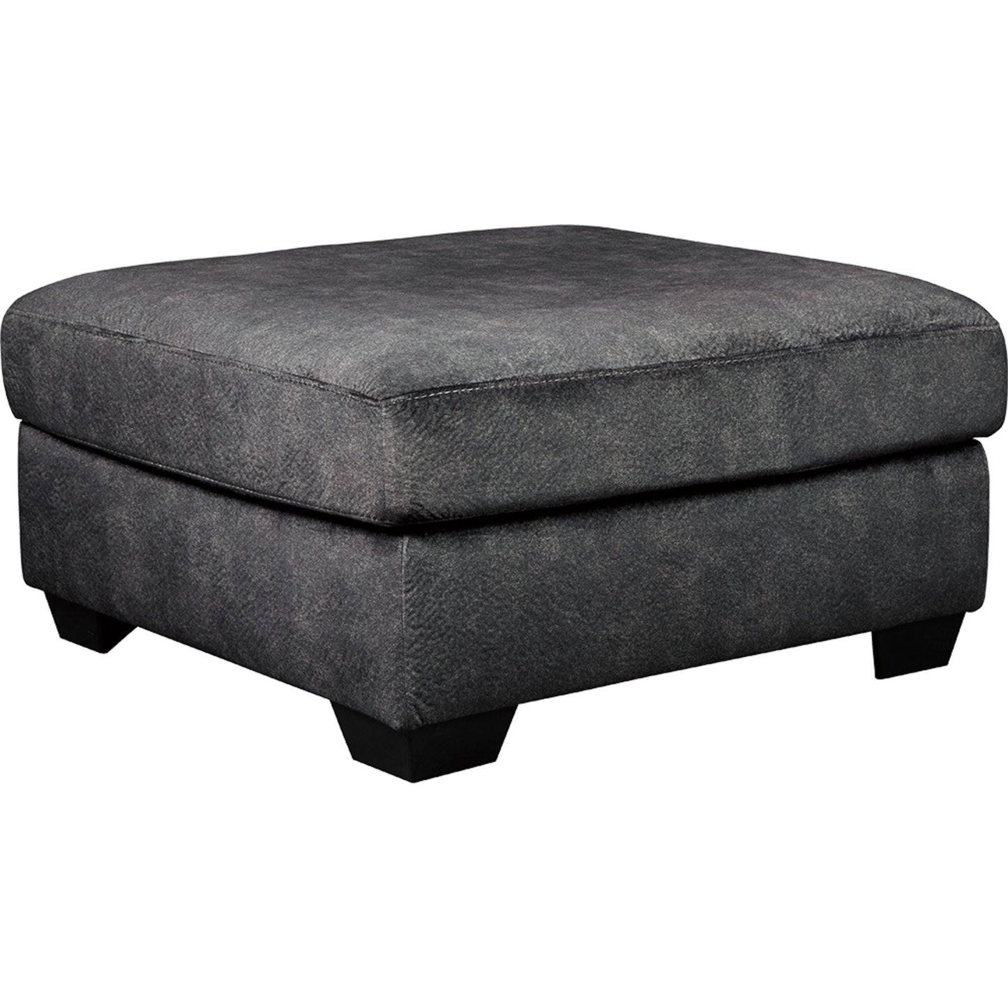 Pouf d'appoint surdimensionné Accrington - Granit