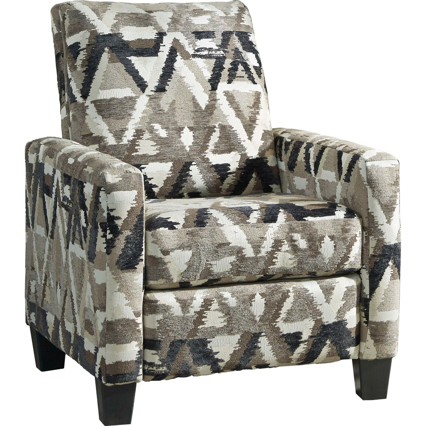 Fauteuil inclinable Colleyville à jambes basses - Fumée