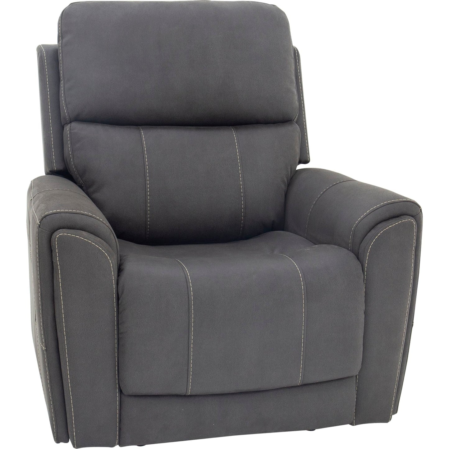 Fauteuil inclinable électrique Damon - Gris acier délavé