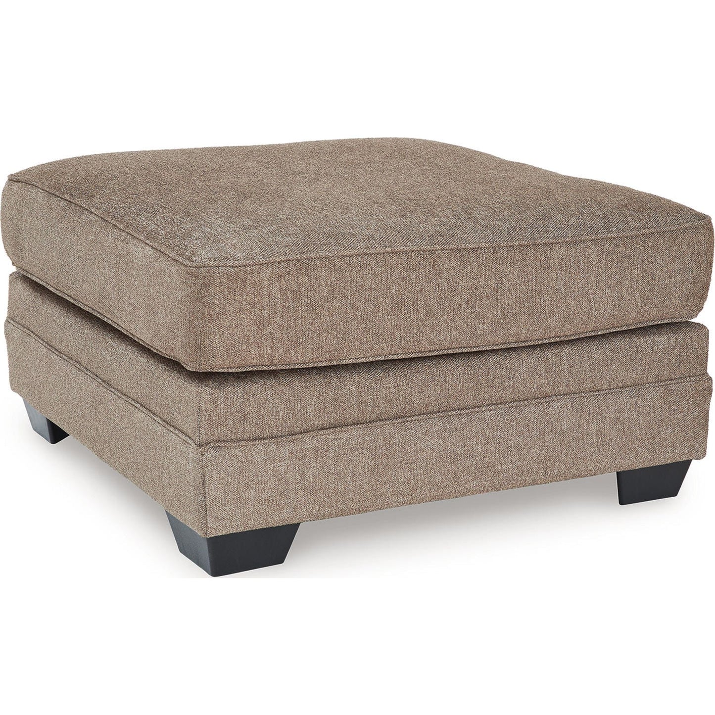 Pouf d'appoint surdimensionné Cannonbrook - Noix de muscade