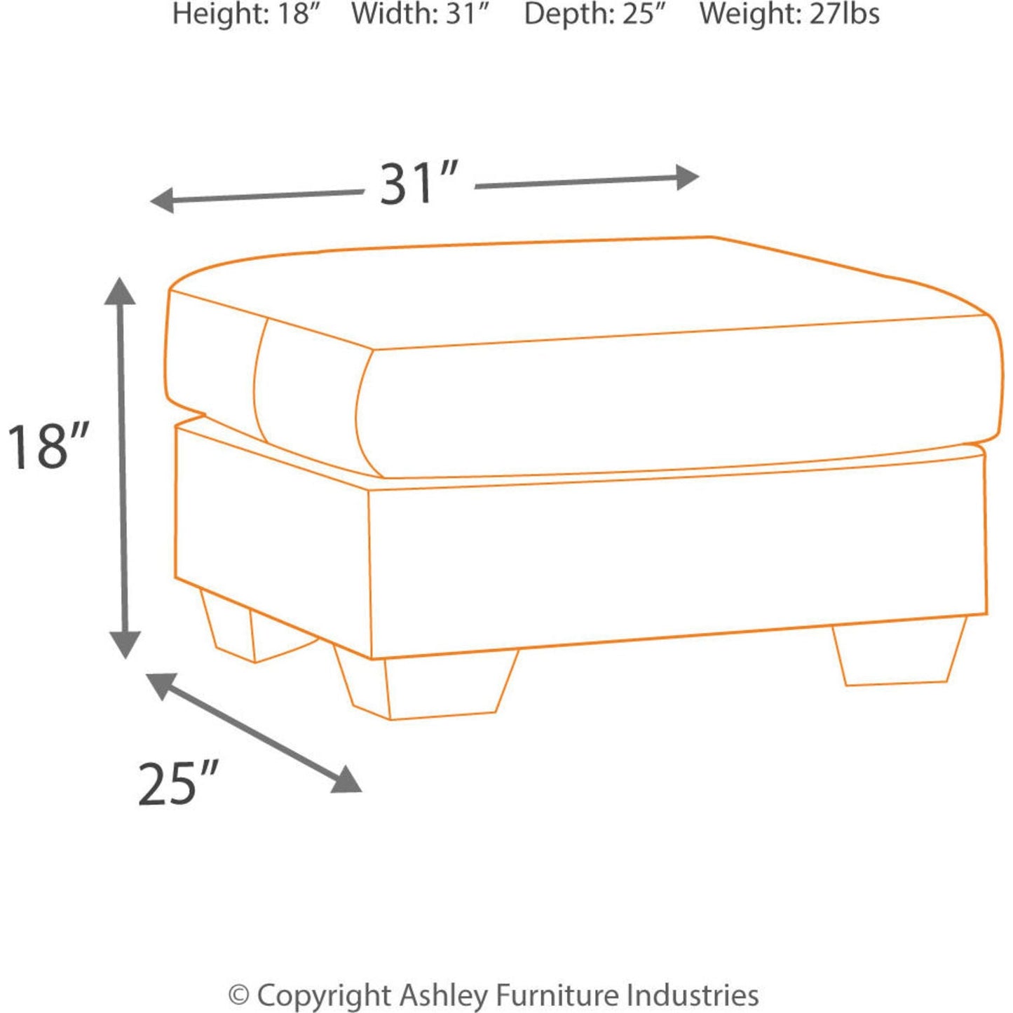 Darcy Ottoman