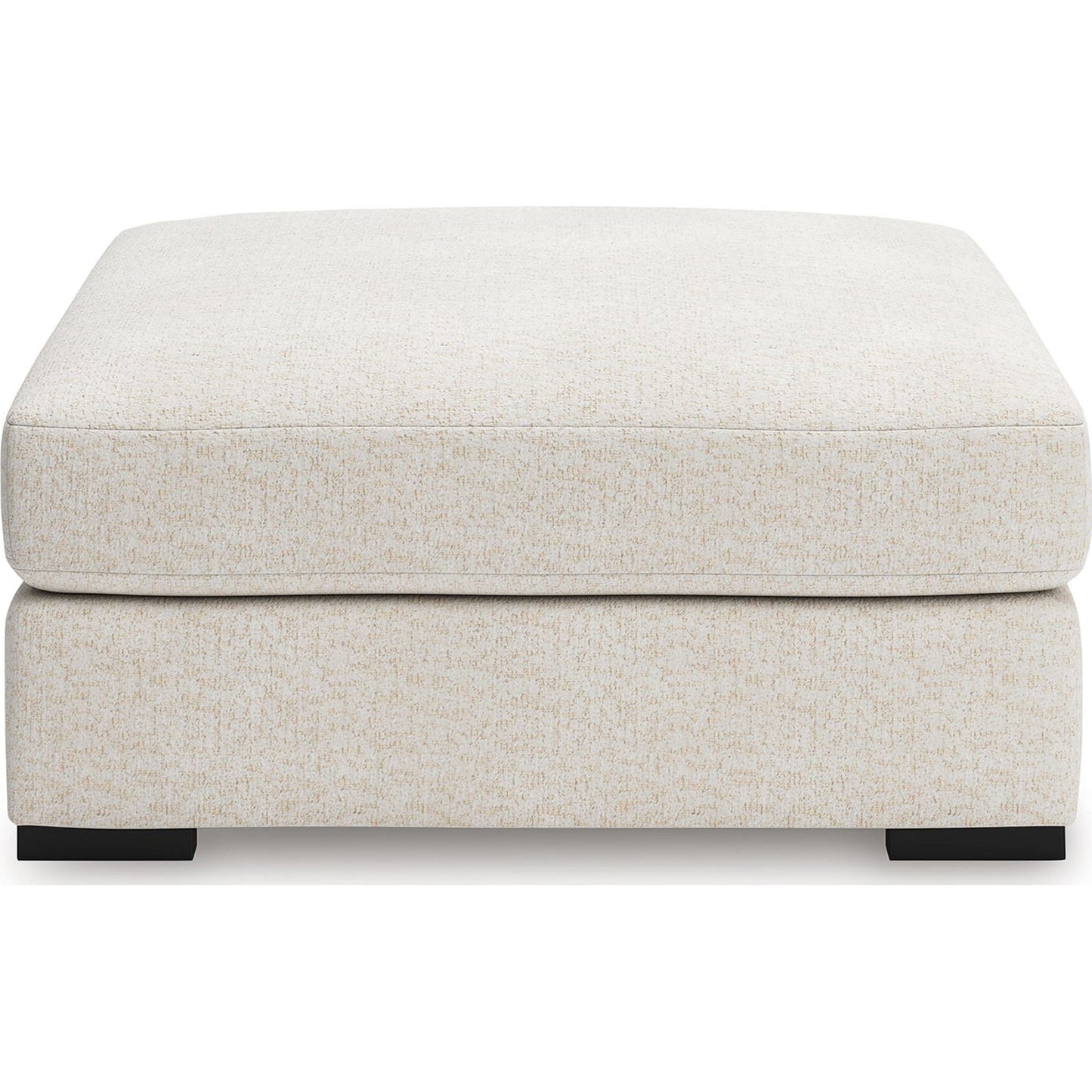 Pouf d'appoint surdimensionné Donelson Creek - Vanille