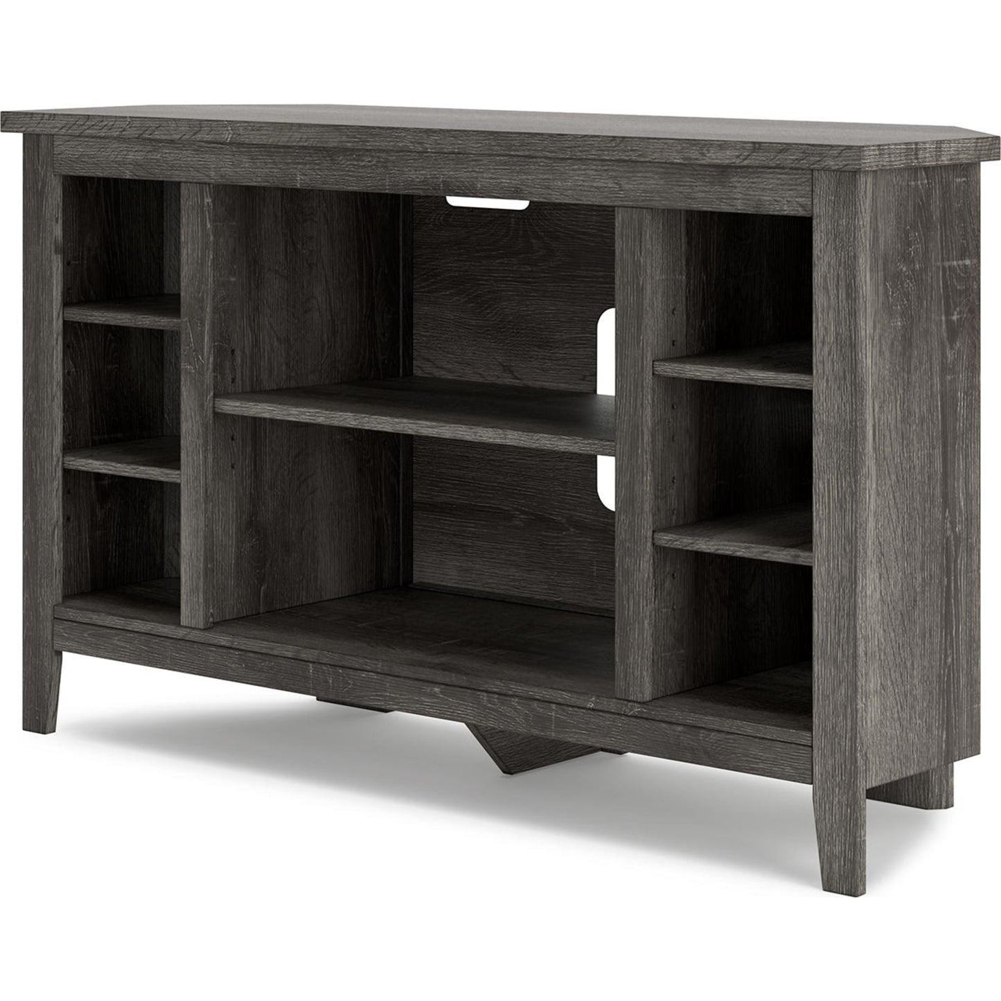 Meuble TV d'angle Arlenbry - Gris