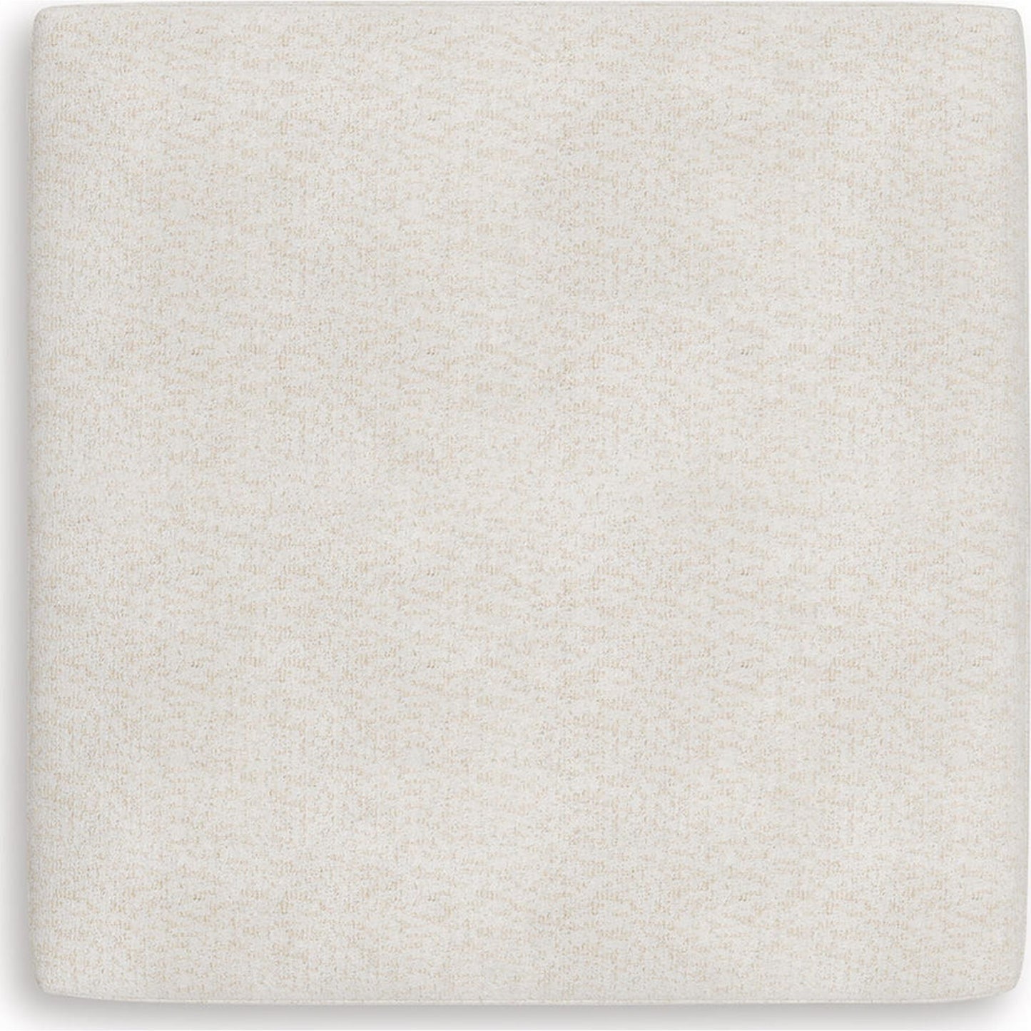 Pouf d'appoint surdimensionné Donelson Creek - Vanille