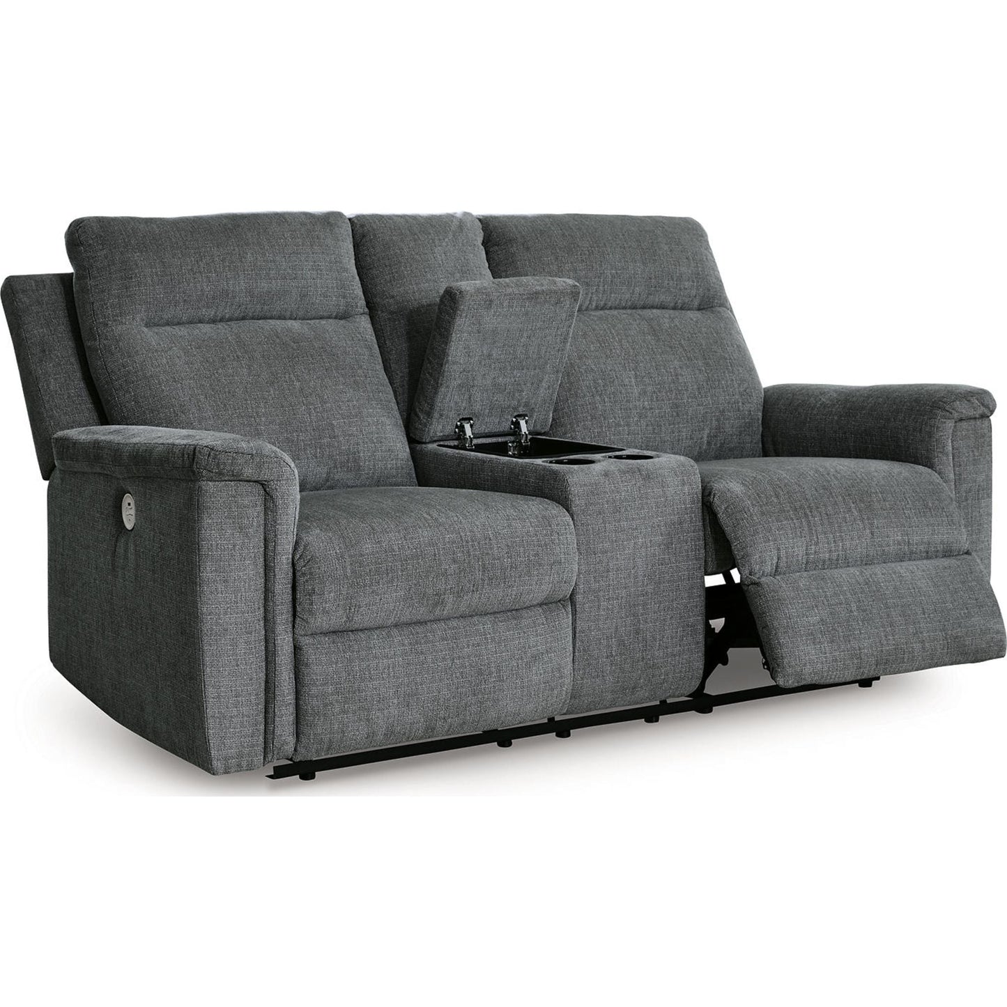 Causeuse inclinable électrique Barnsana avec console