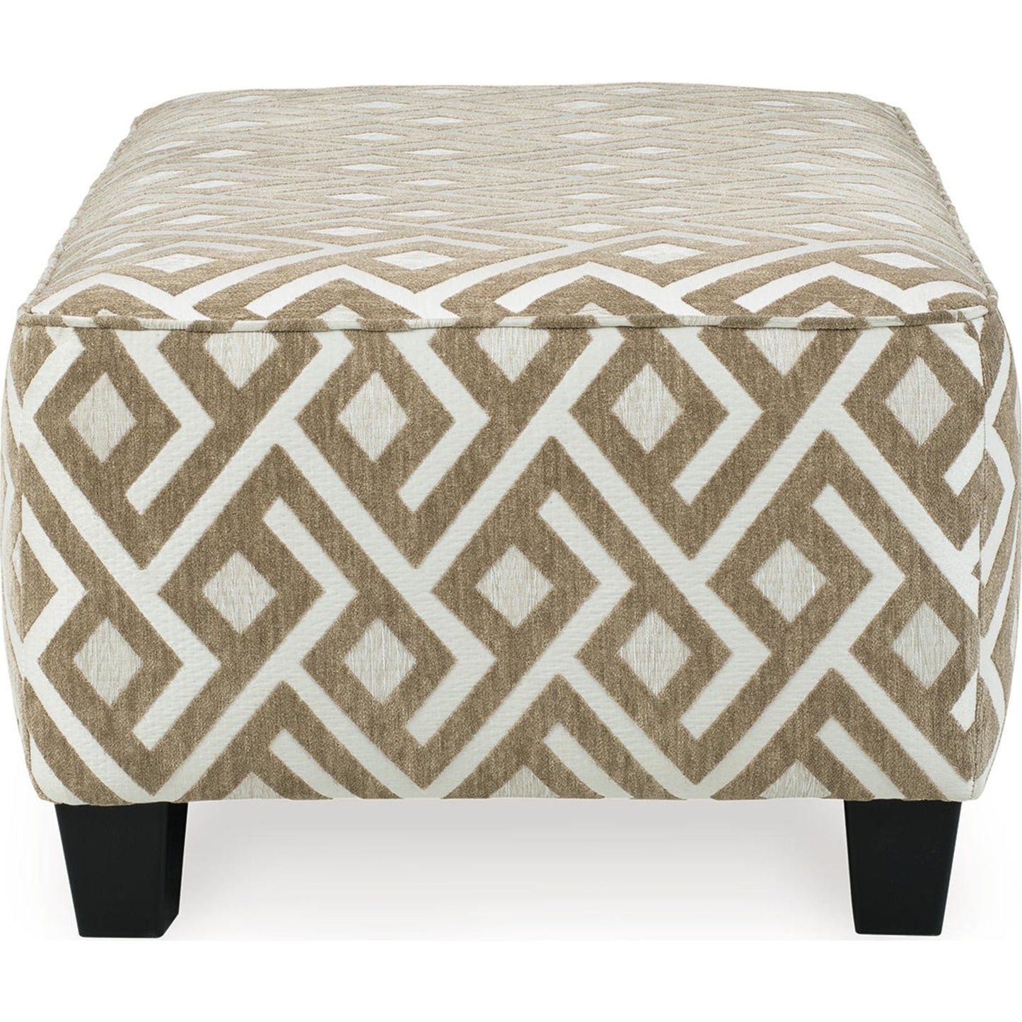 Pouf d'appoint surdimensionné Dovemont - Mastic