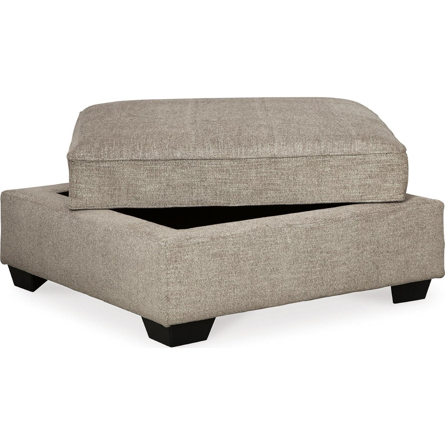Pouf de rangement bovarien - Pierre