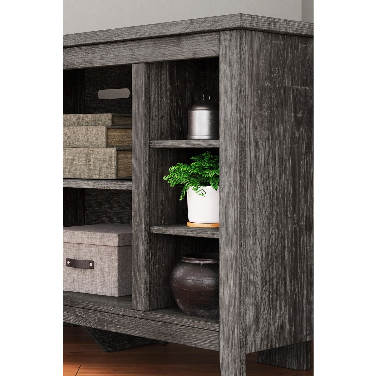Meuble TV d'angle Arlenbry - Gris