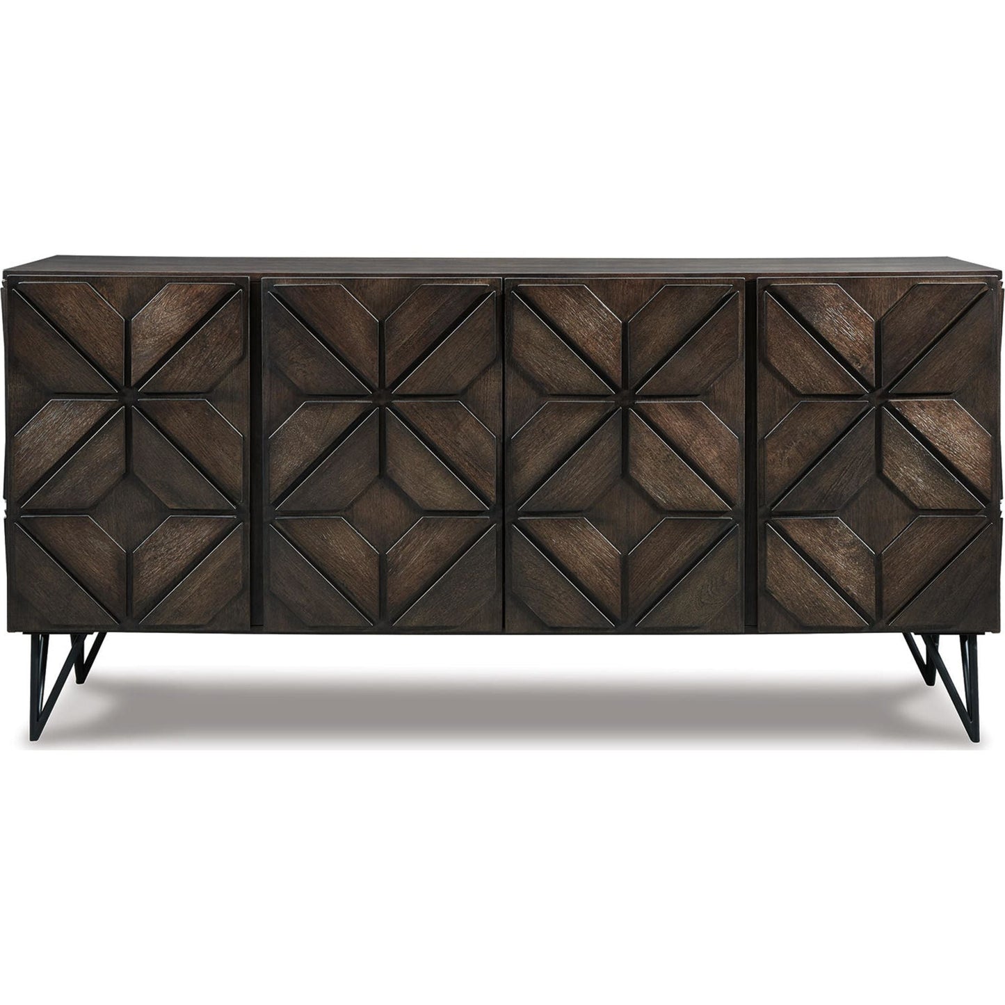 Meuble TV Chasinfield - Marron foncé