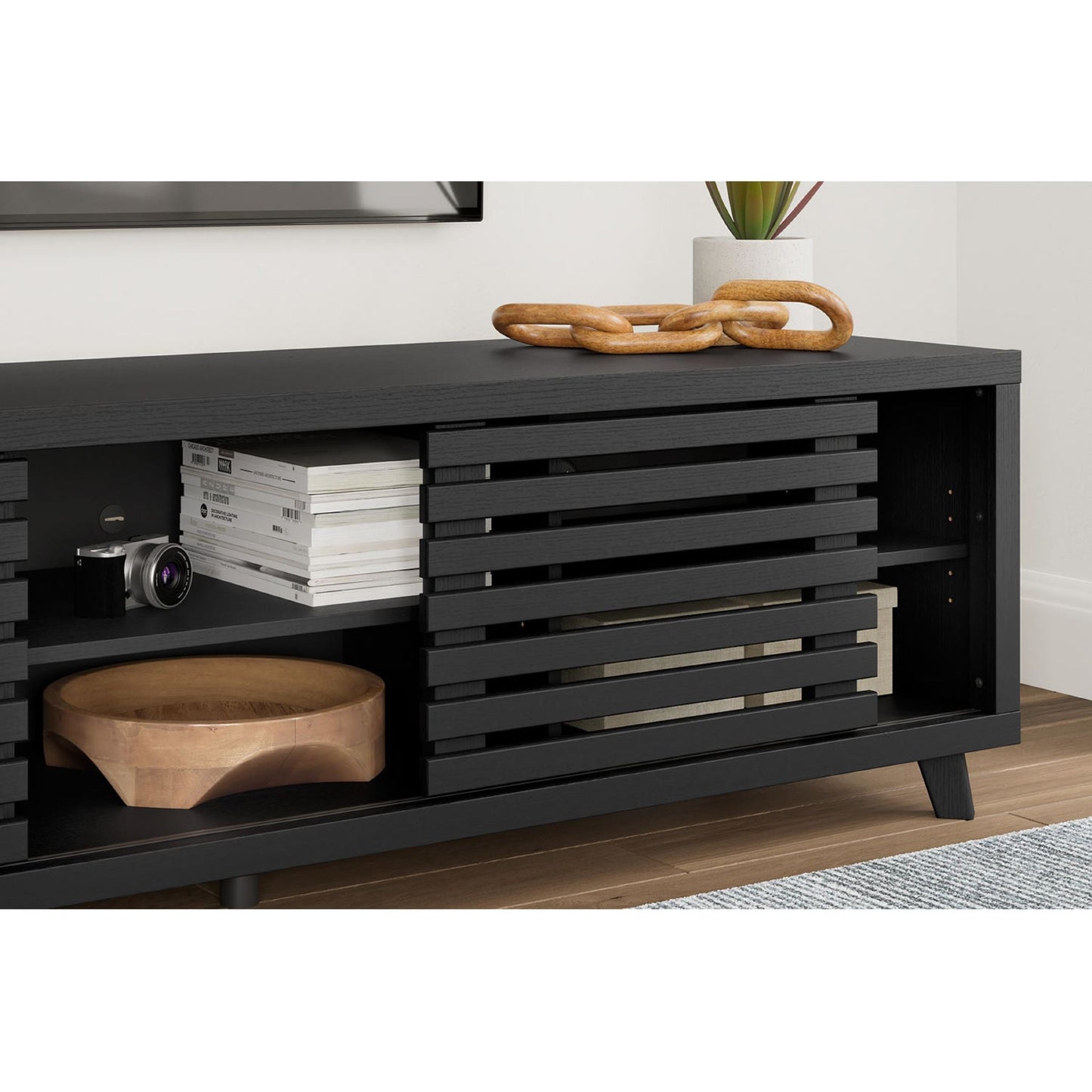 Meuble TV Danziar - Noir