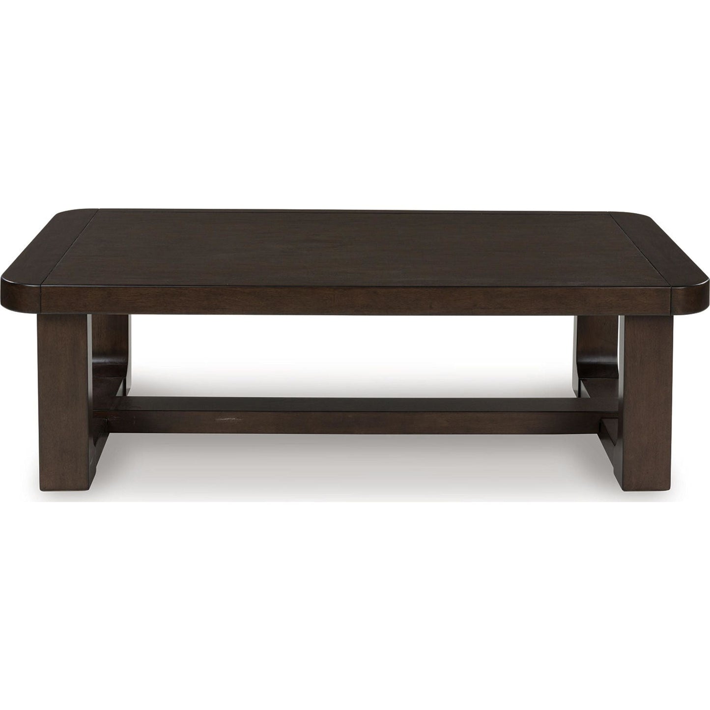 Table basse Breckington - Marron foncé