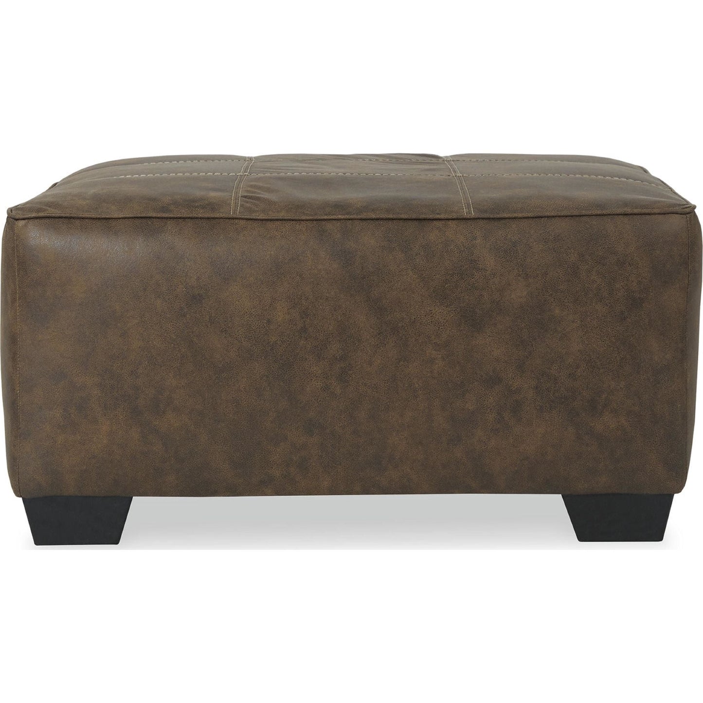 Pouf d'appoint surdimensionné en abalone - Chocolat