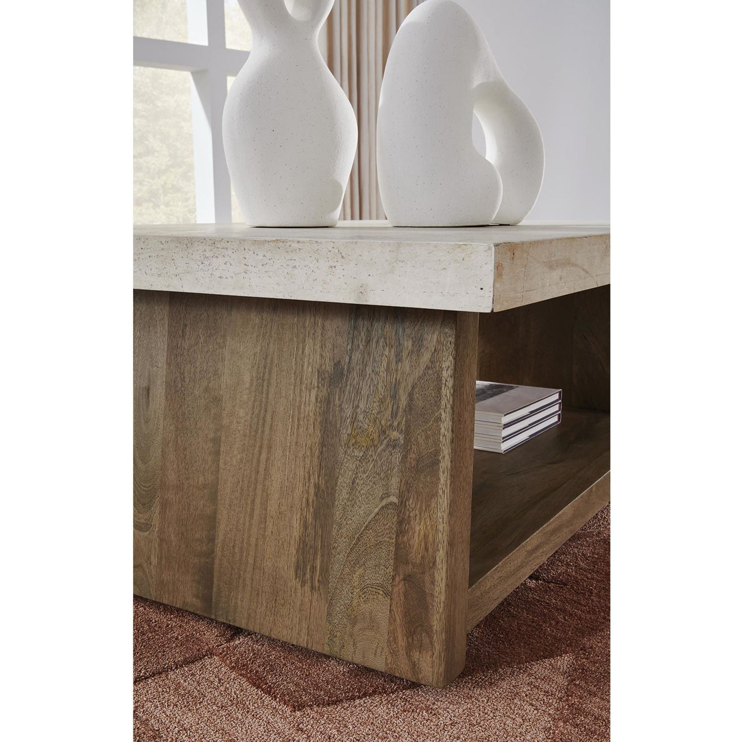 Table basse Brendalhouse - Marron clair