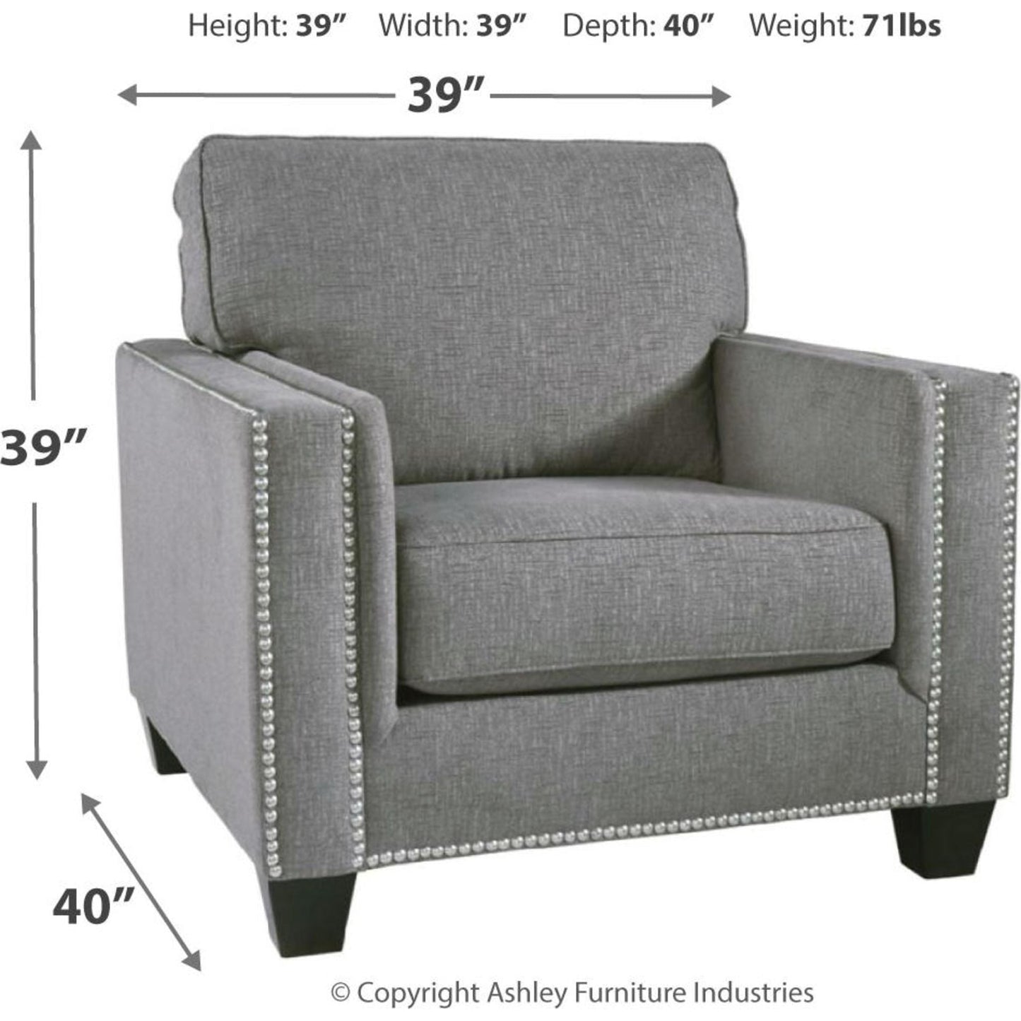 Chaise Barrali - Brouillard