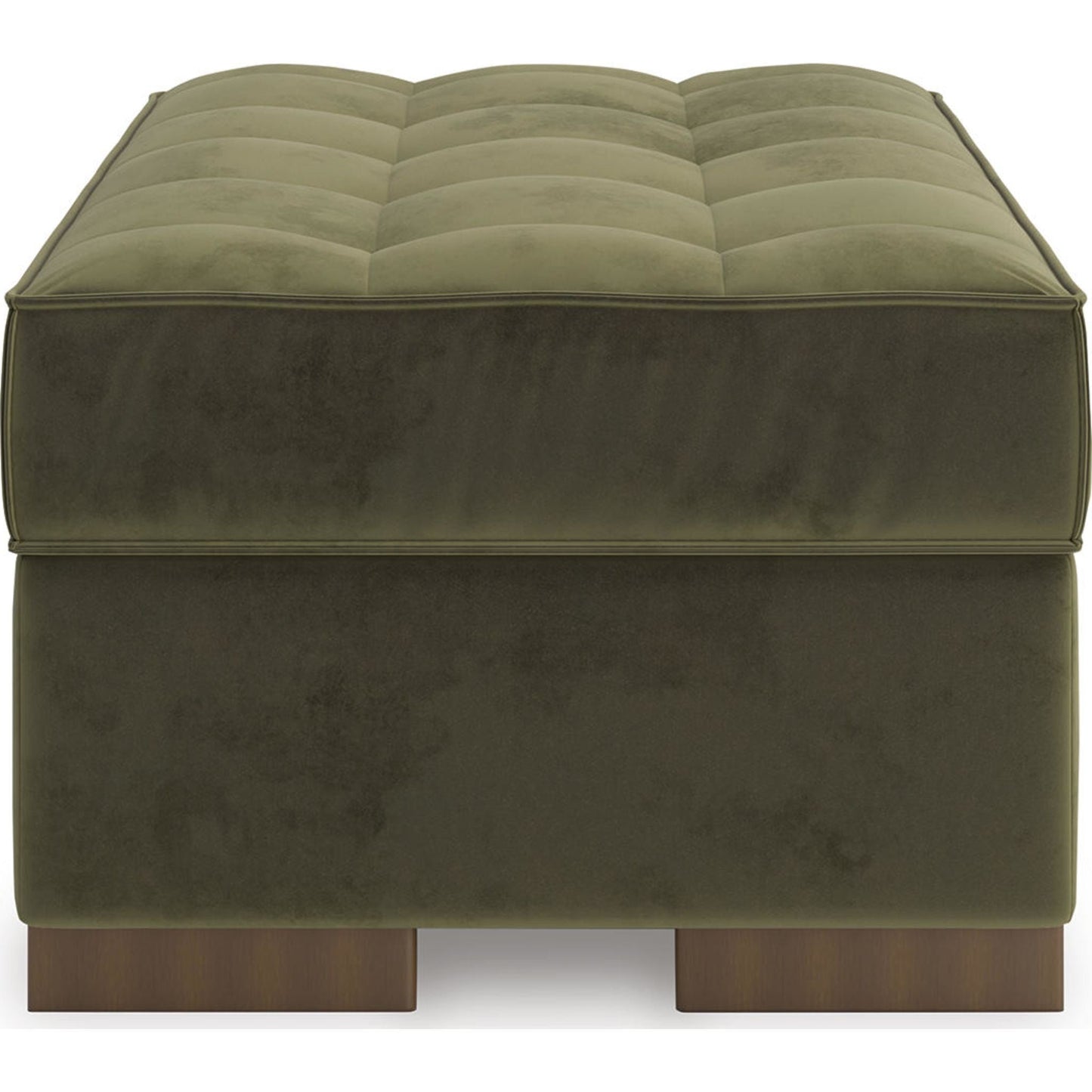 Pouf d'appoint surdimensionné Caspian-Town - Olive