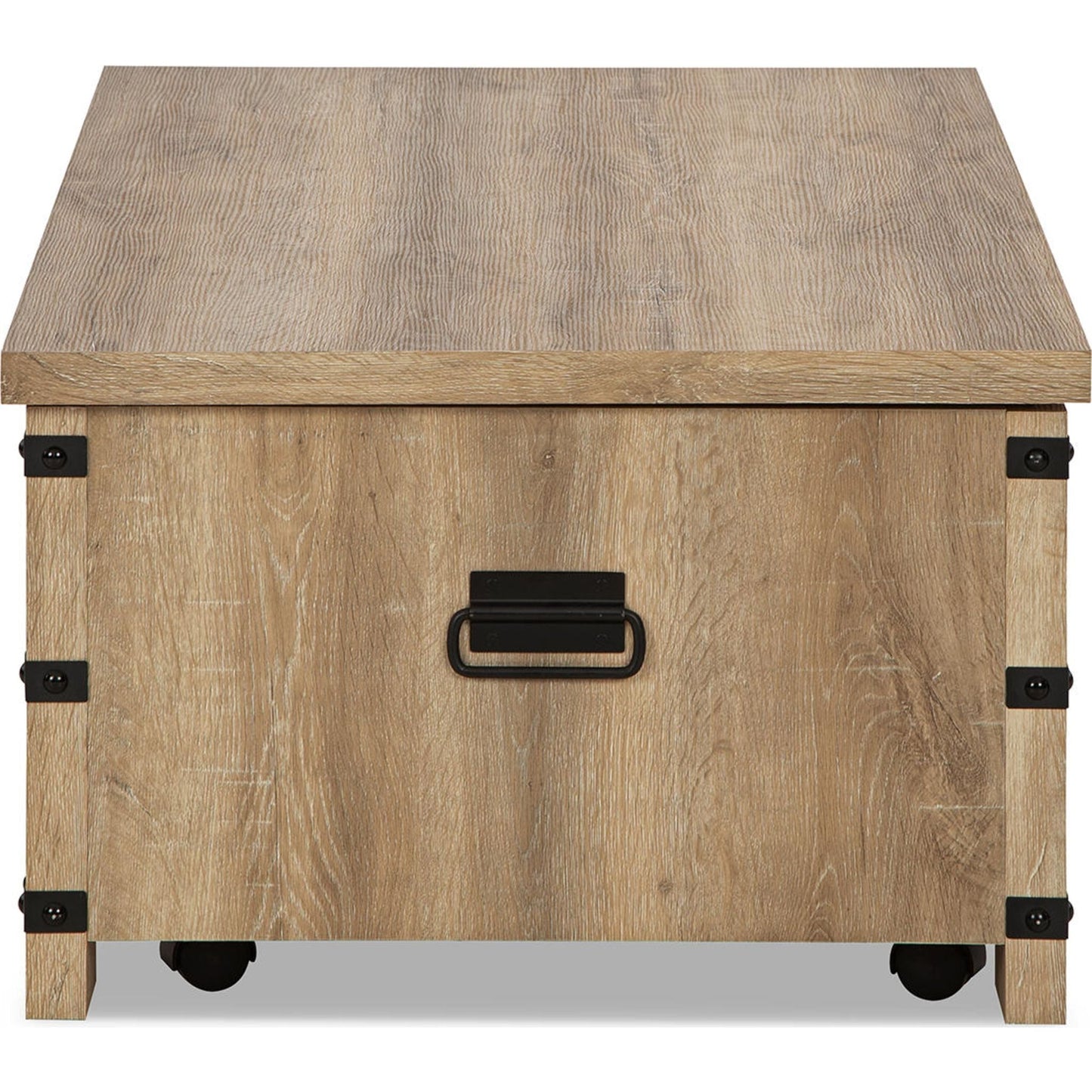 Table basse rectangulaire relevable Calaboro - Marron clair